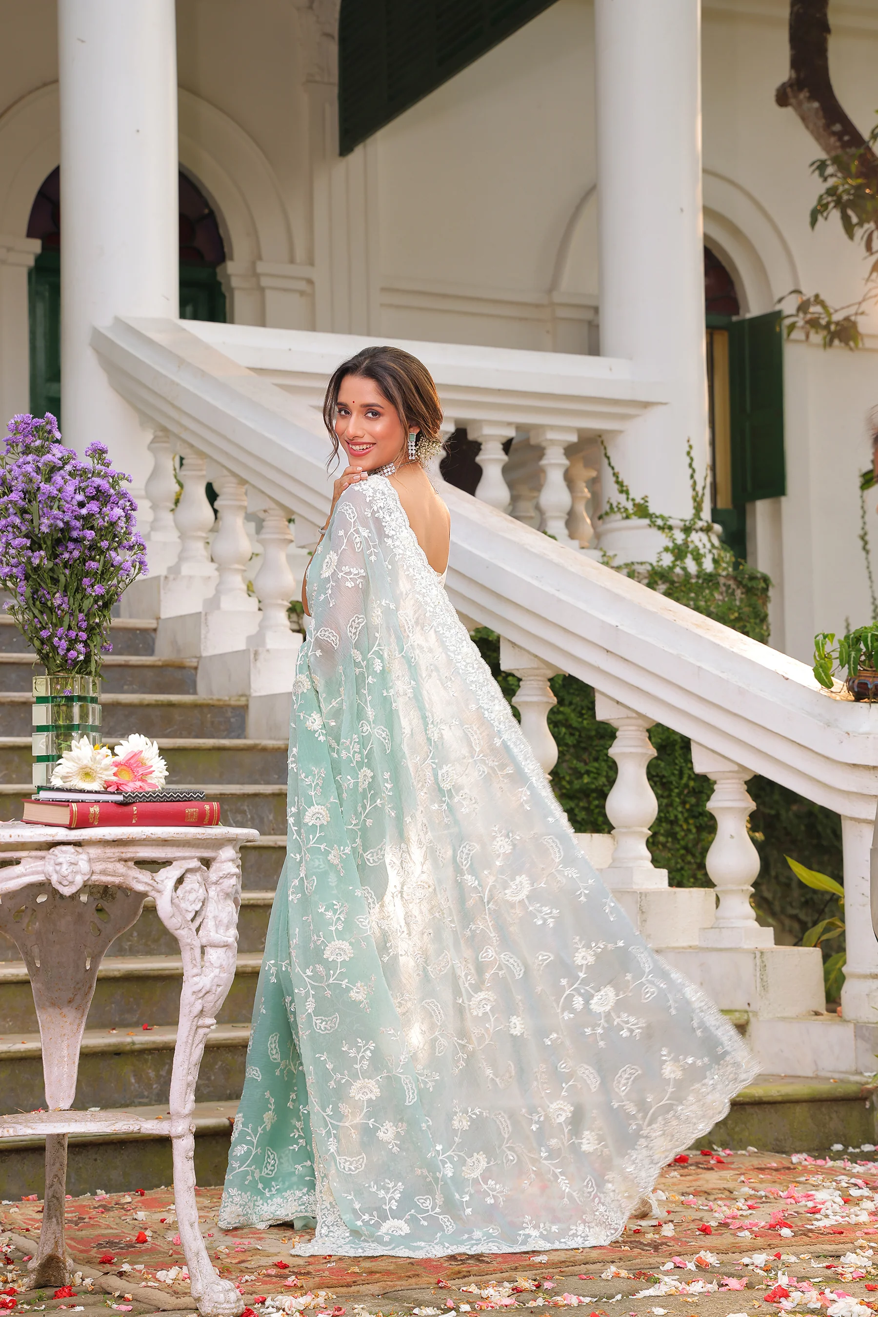 Chiffon Organza Embroidery - Image 4