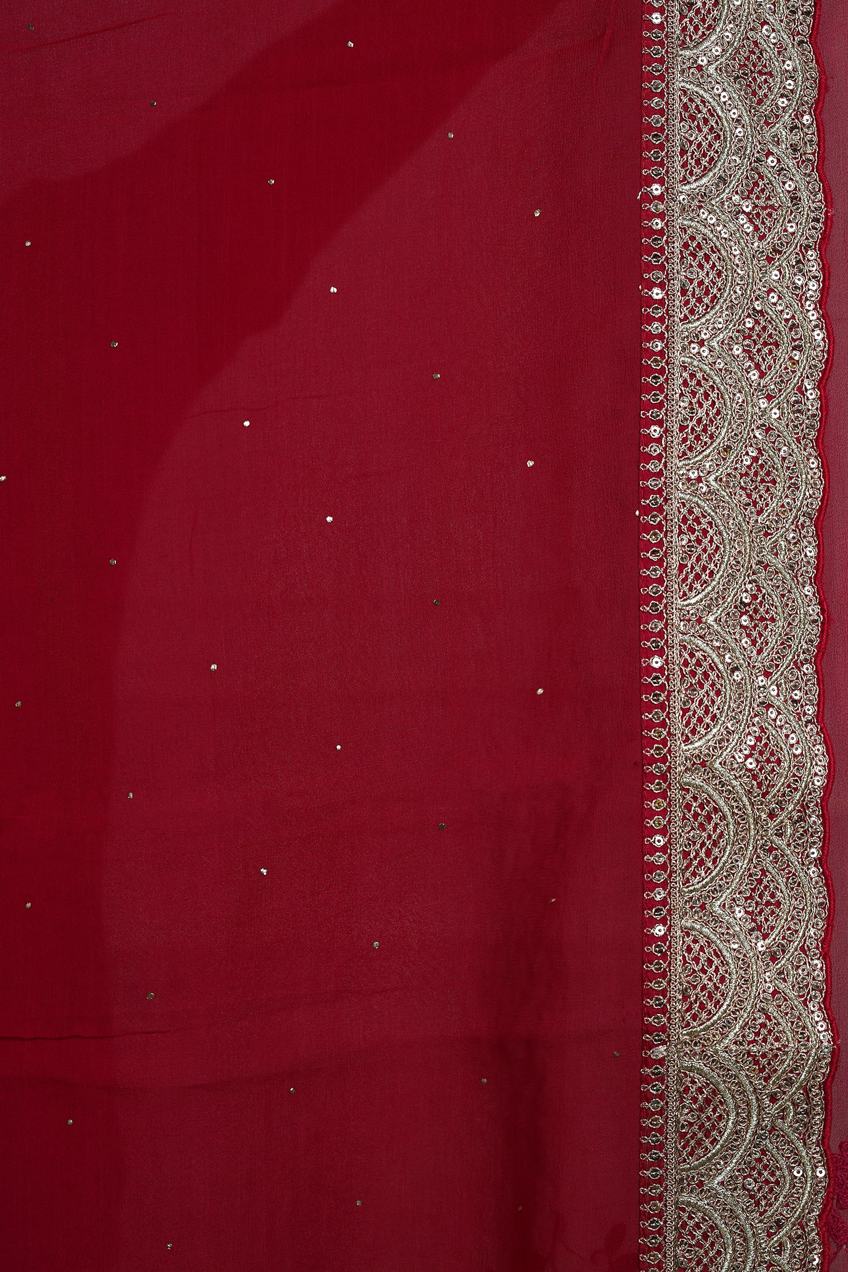 Chikankari With Mukesh Work - Image 5