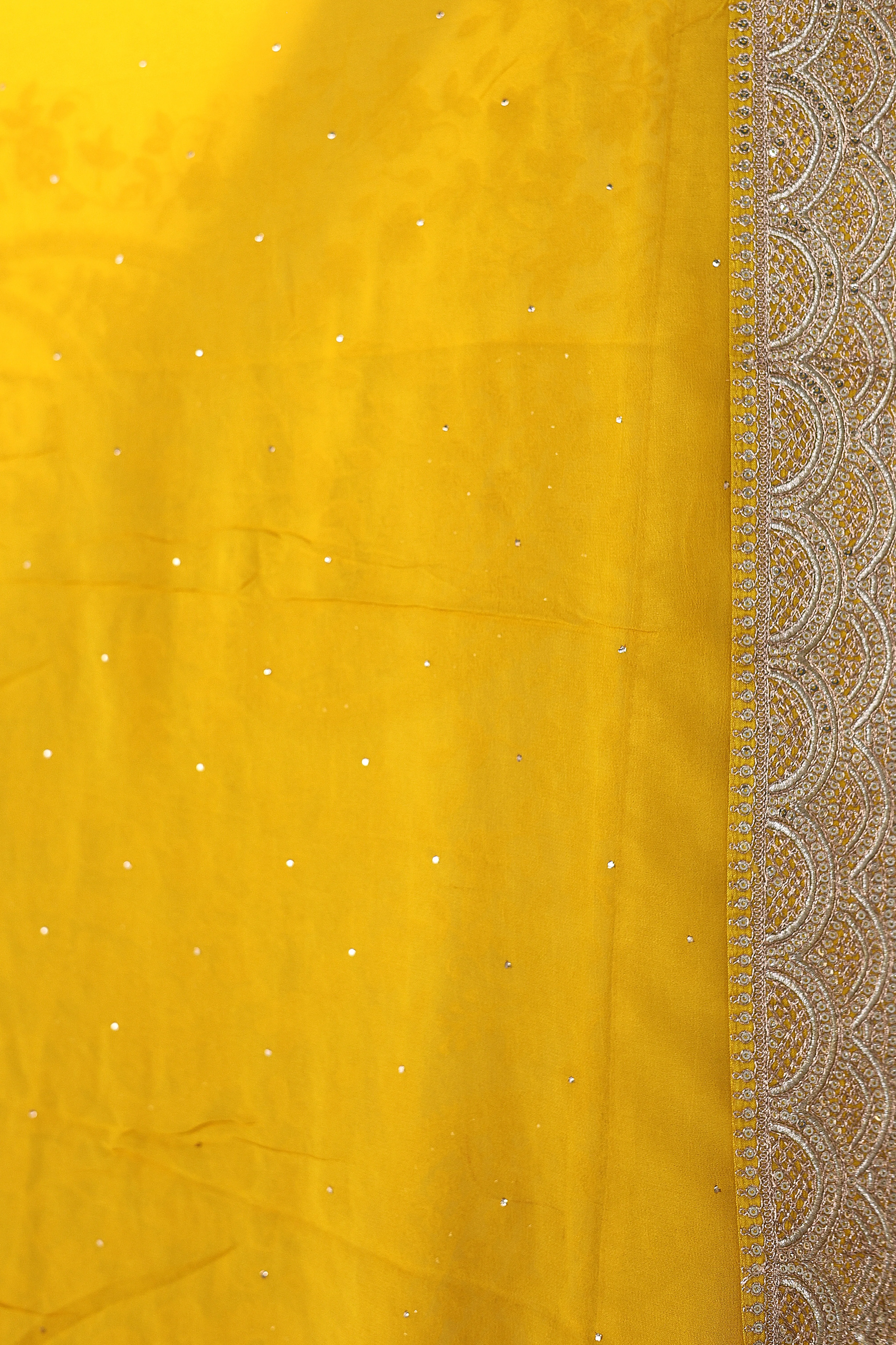 Chikankari With Mukesh Work - Image 4