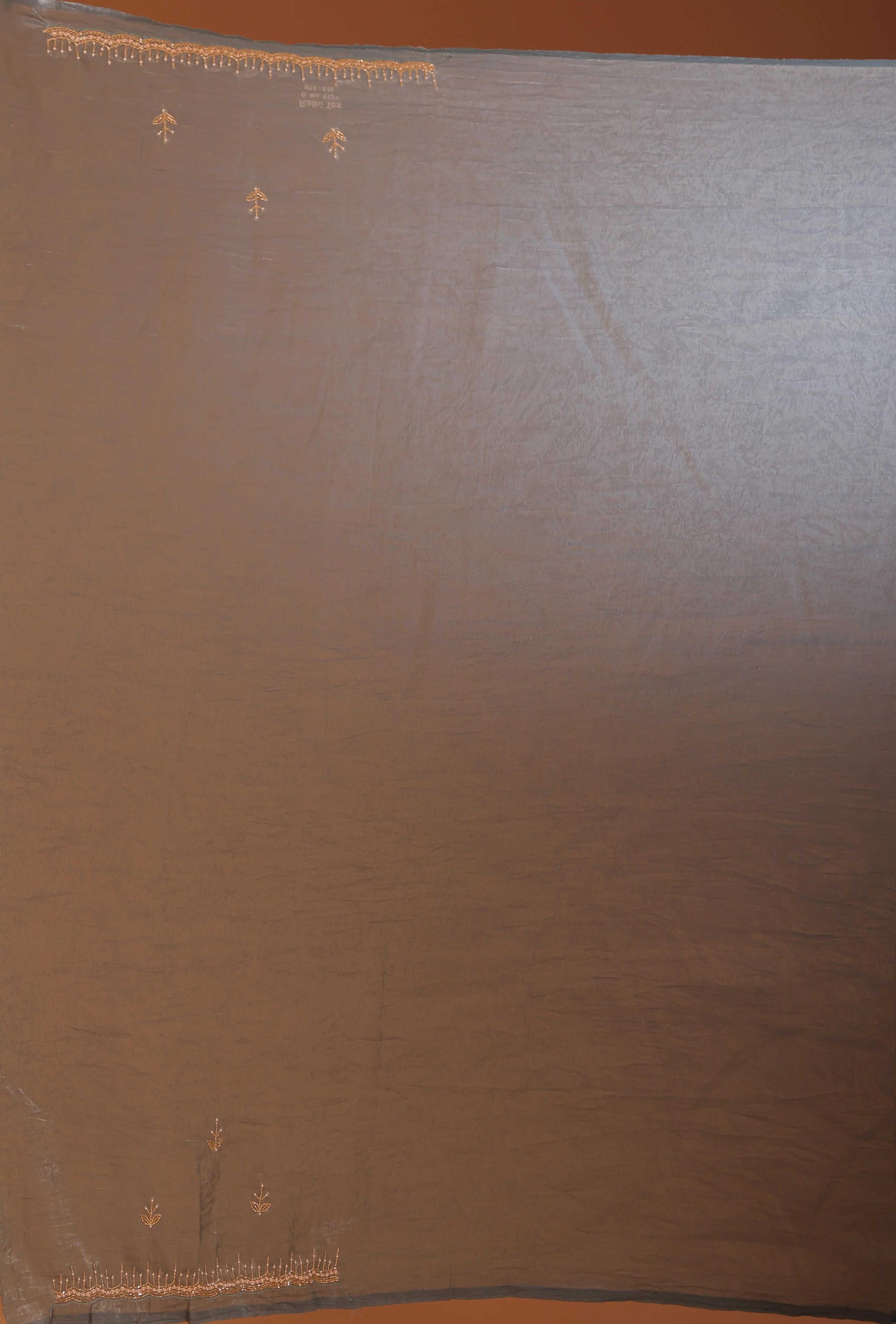 Crush Satin Cutdana Work - Image 4