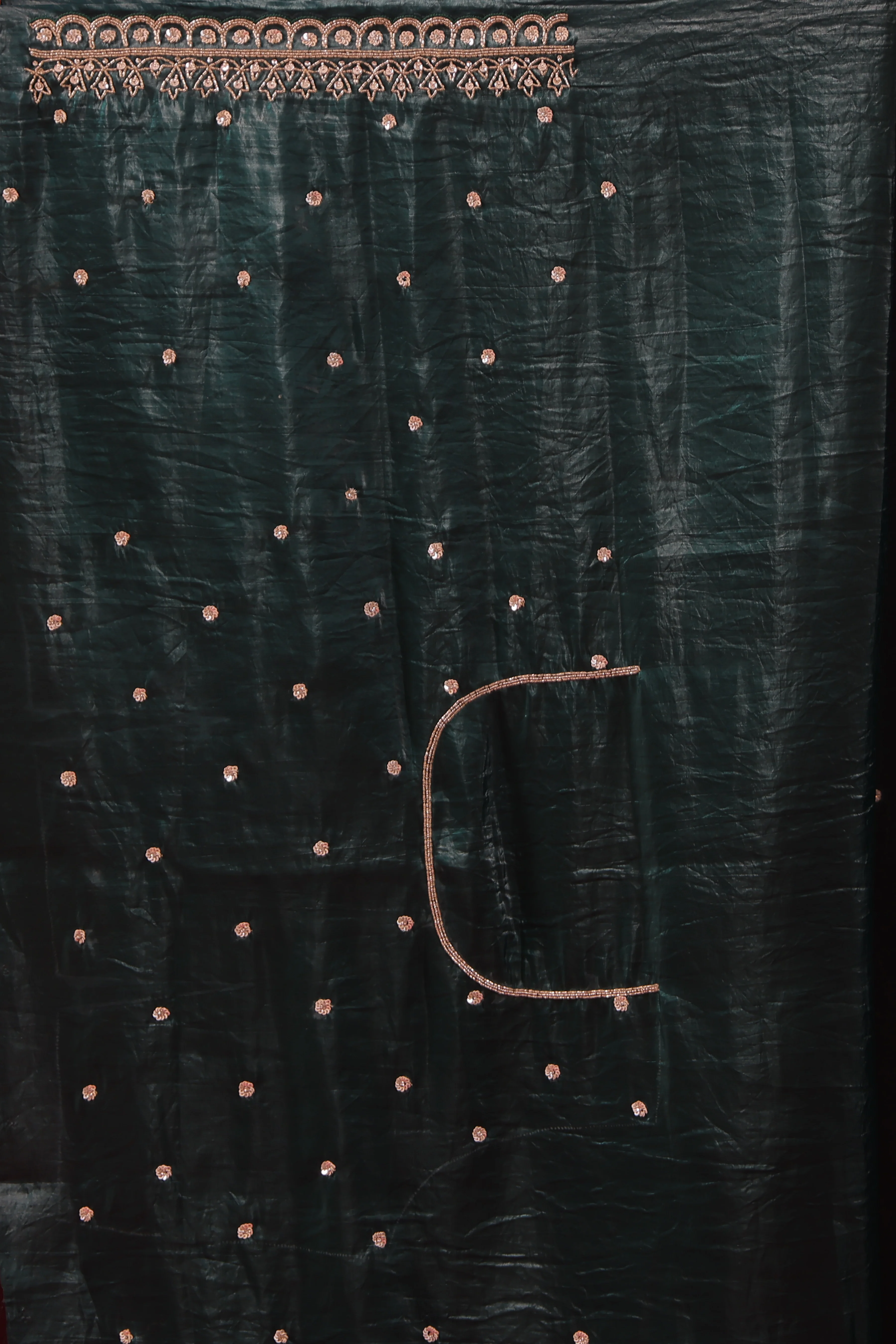 Crush Satin Zardosi Work - Image 5