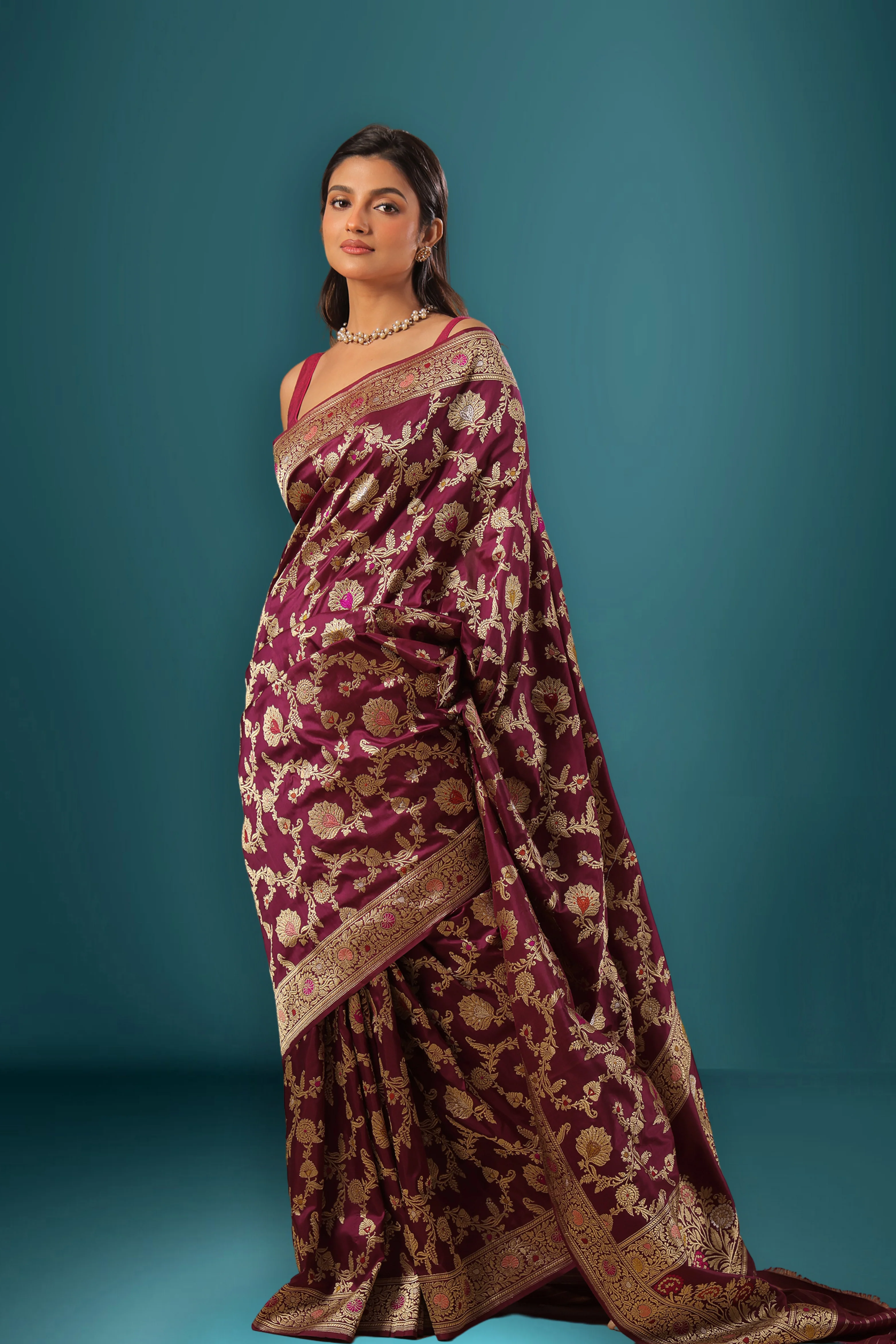 Exclusive Meena Jaal Katan Banarasi - Image 3