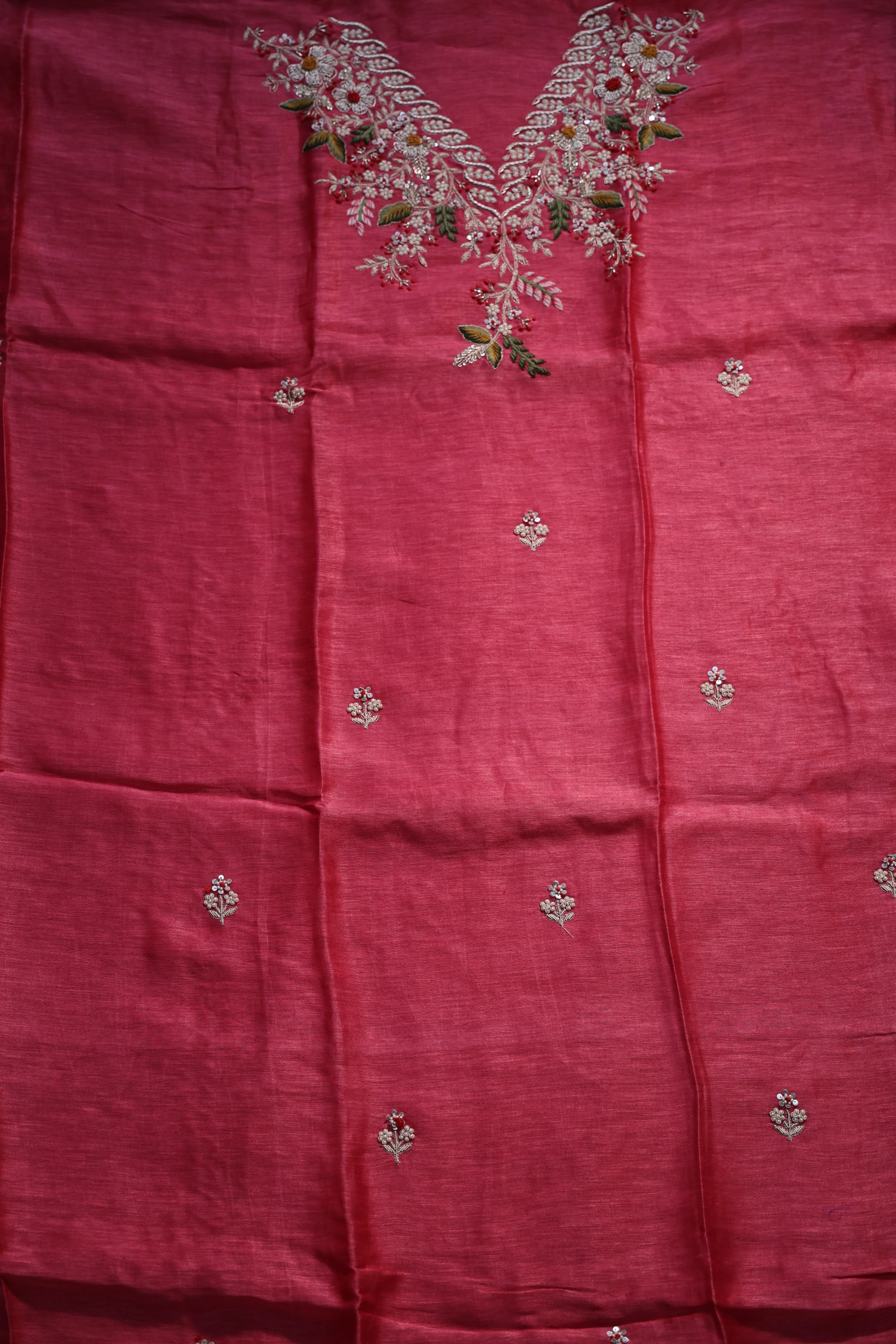 Linen Handwork Suit Piece - Image 3