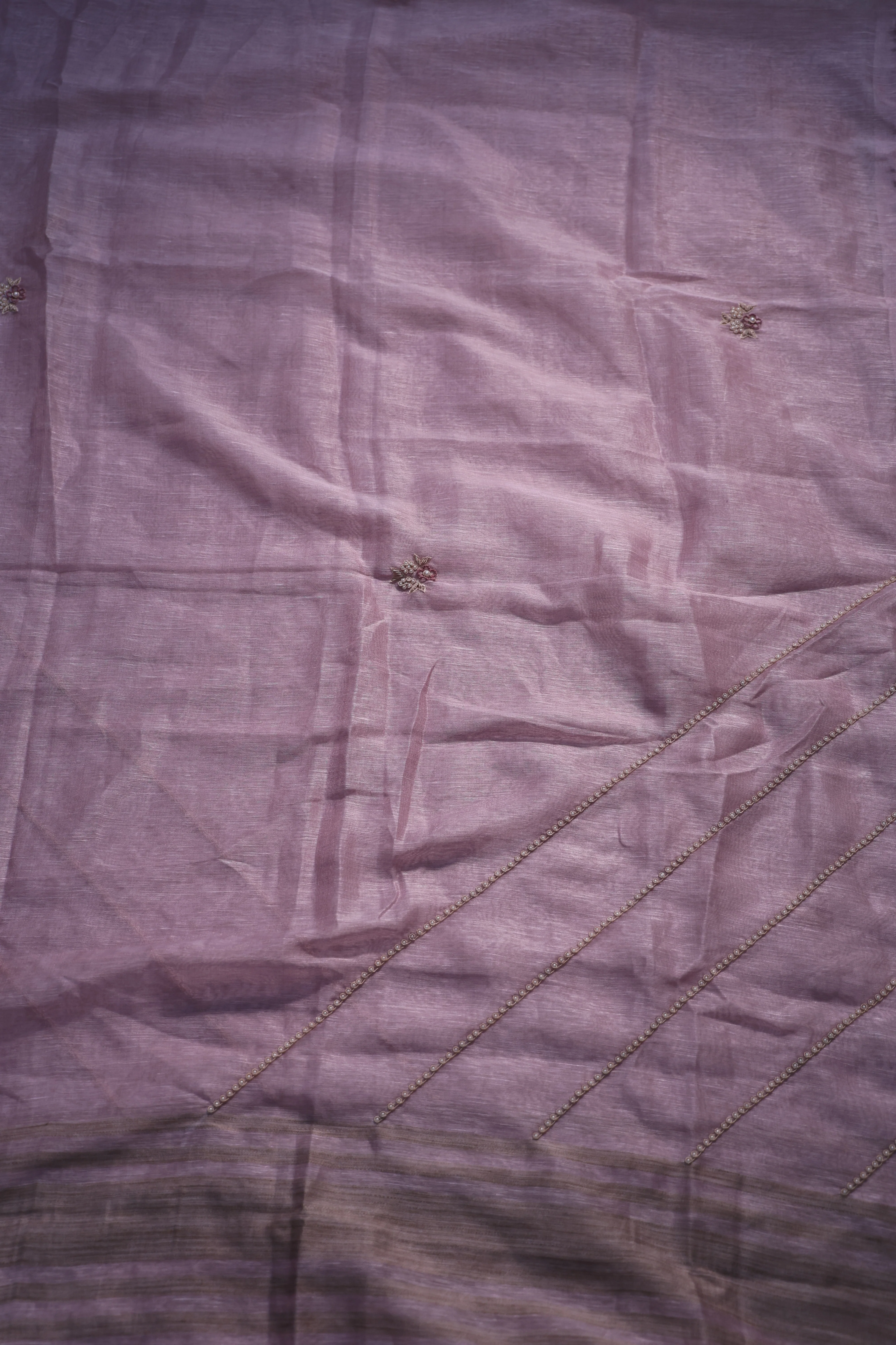 Linen Handwork Suit Piece - Image 4
