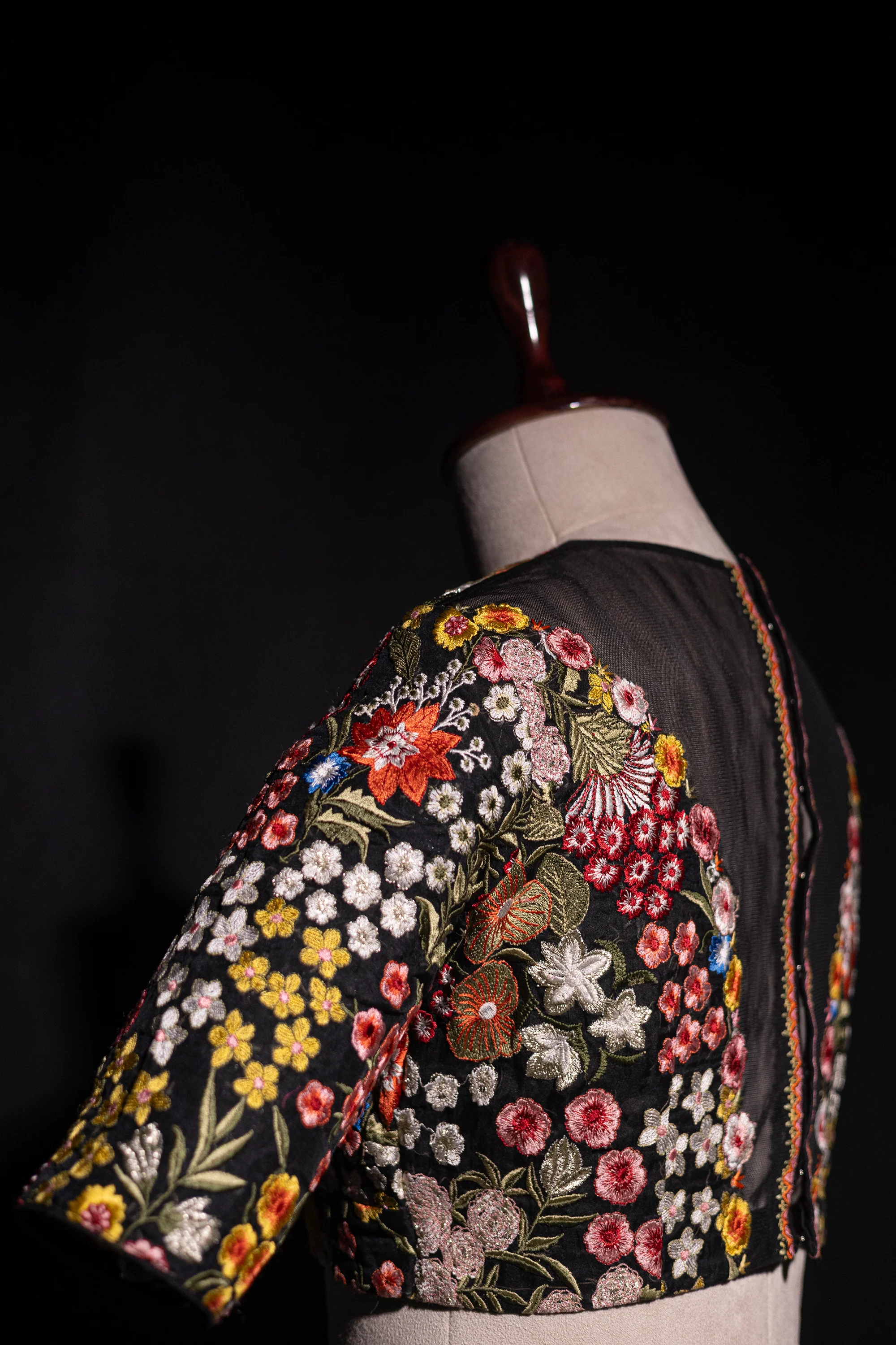 Organza Embroidery Blouse - Image 4