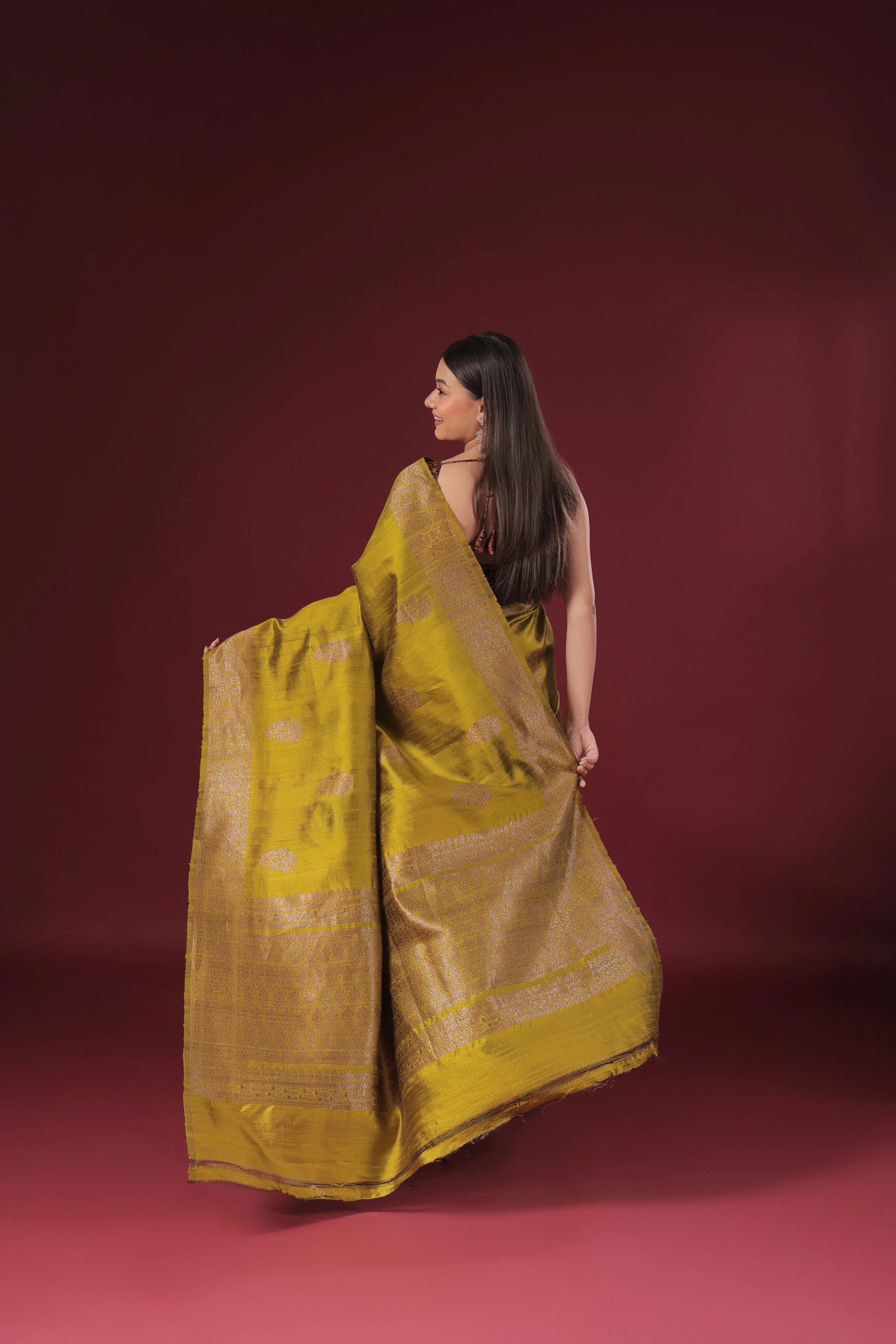 Raw Silk Banarasi - Image 4