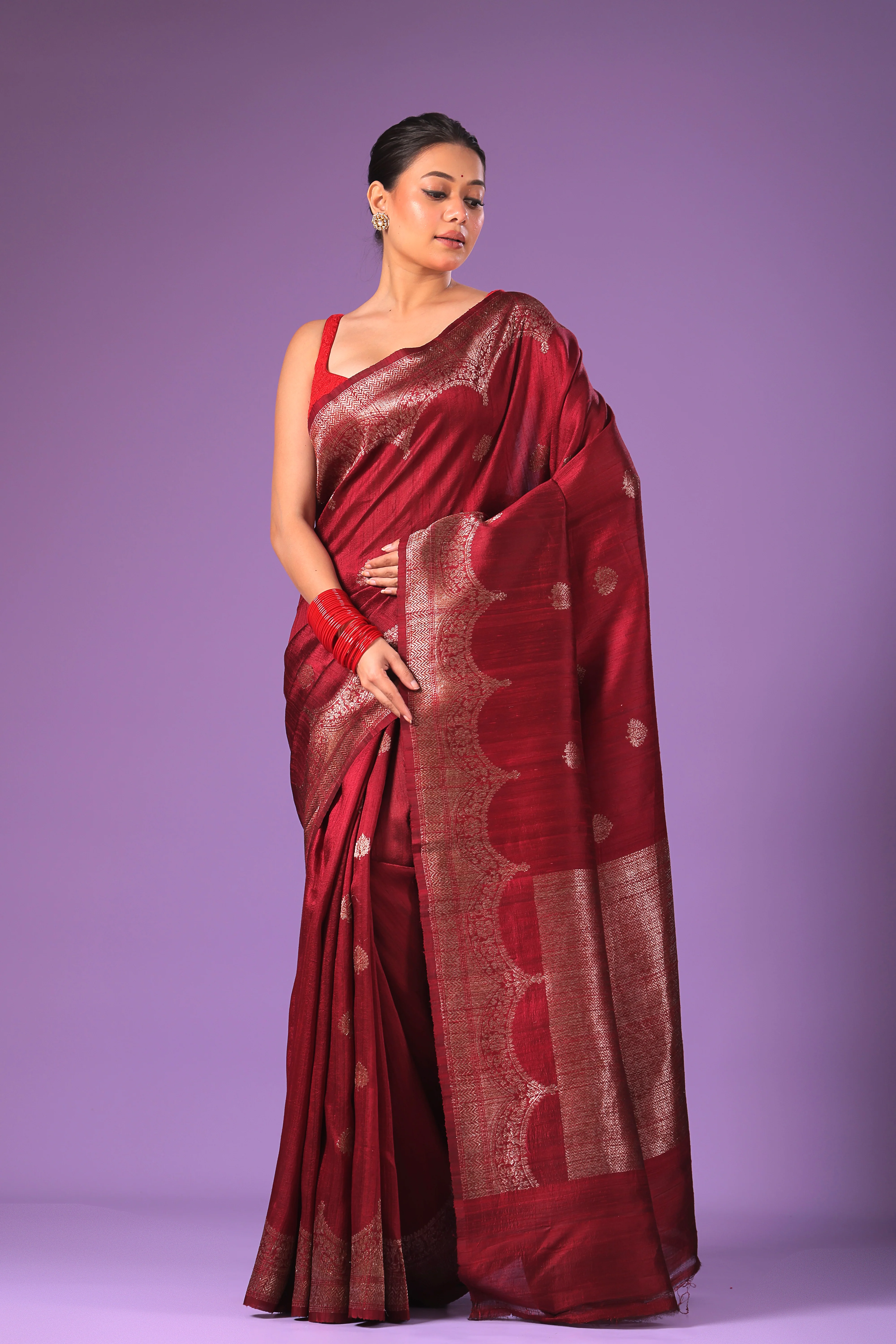 Raw Silk Banarasi - Image 3