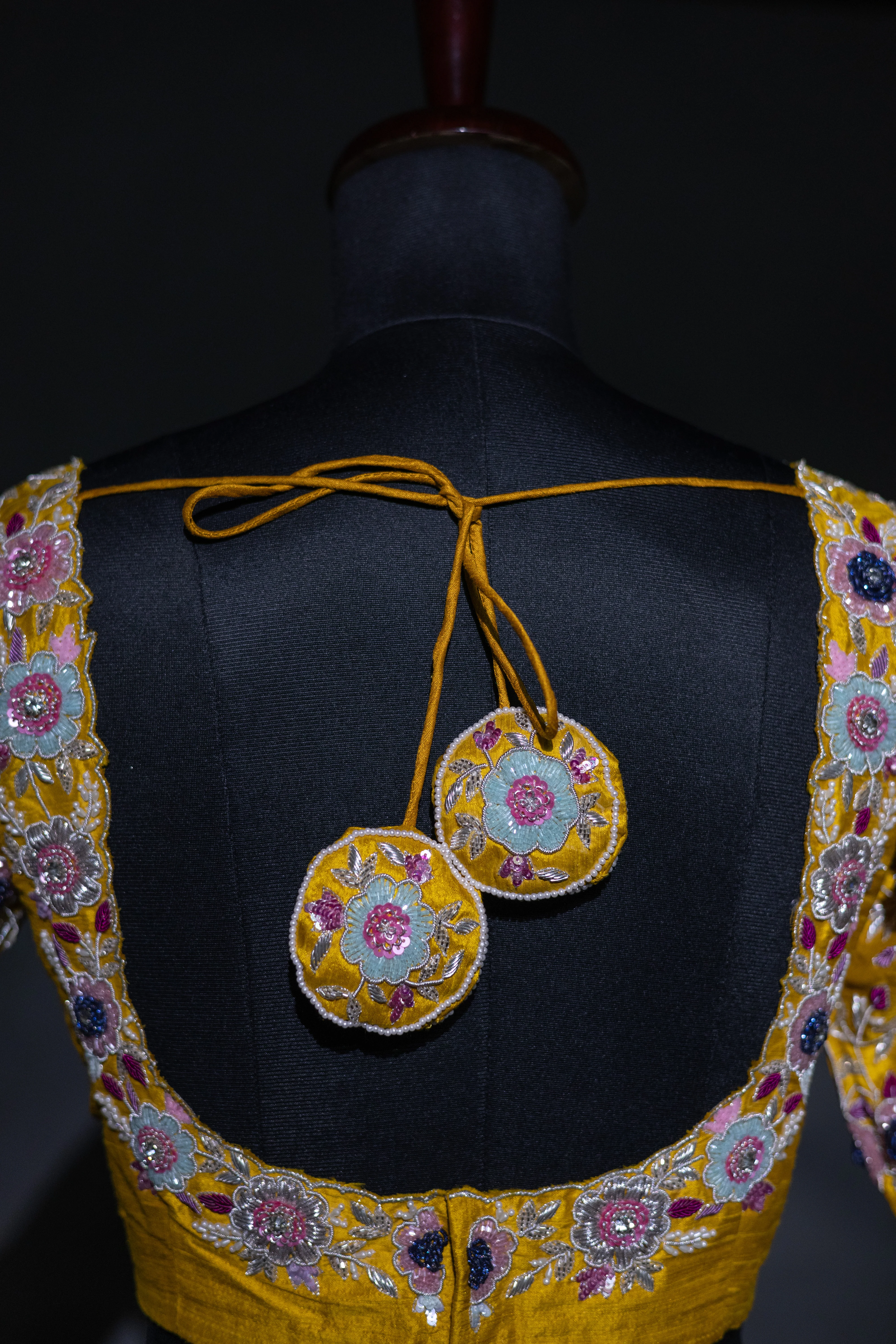 Raw Silk Zardosi Work - Image 6