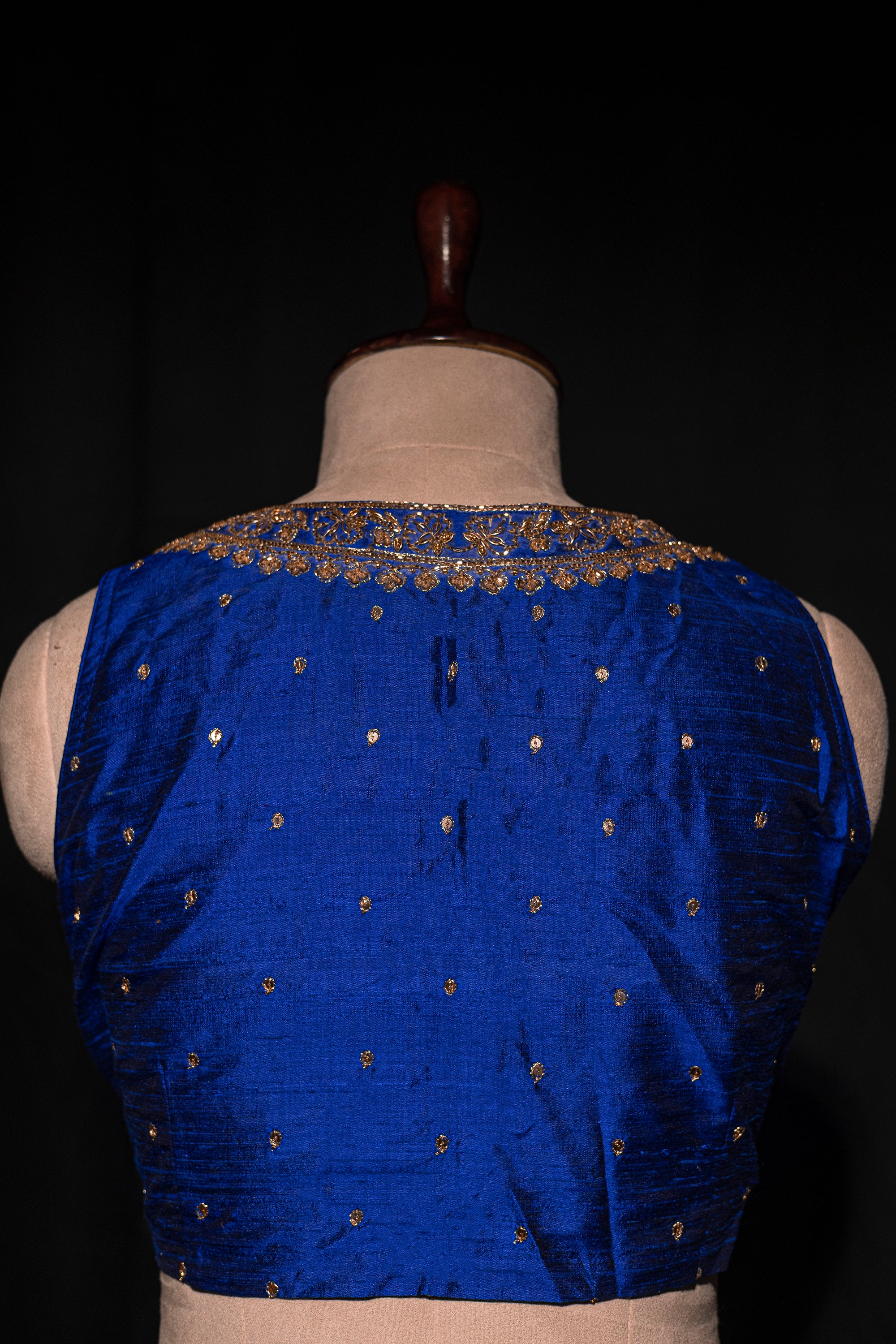 Raw Silk Zardosi Work - Image 3
