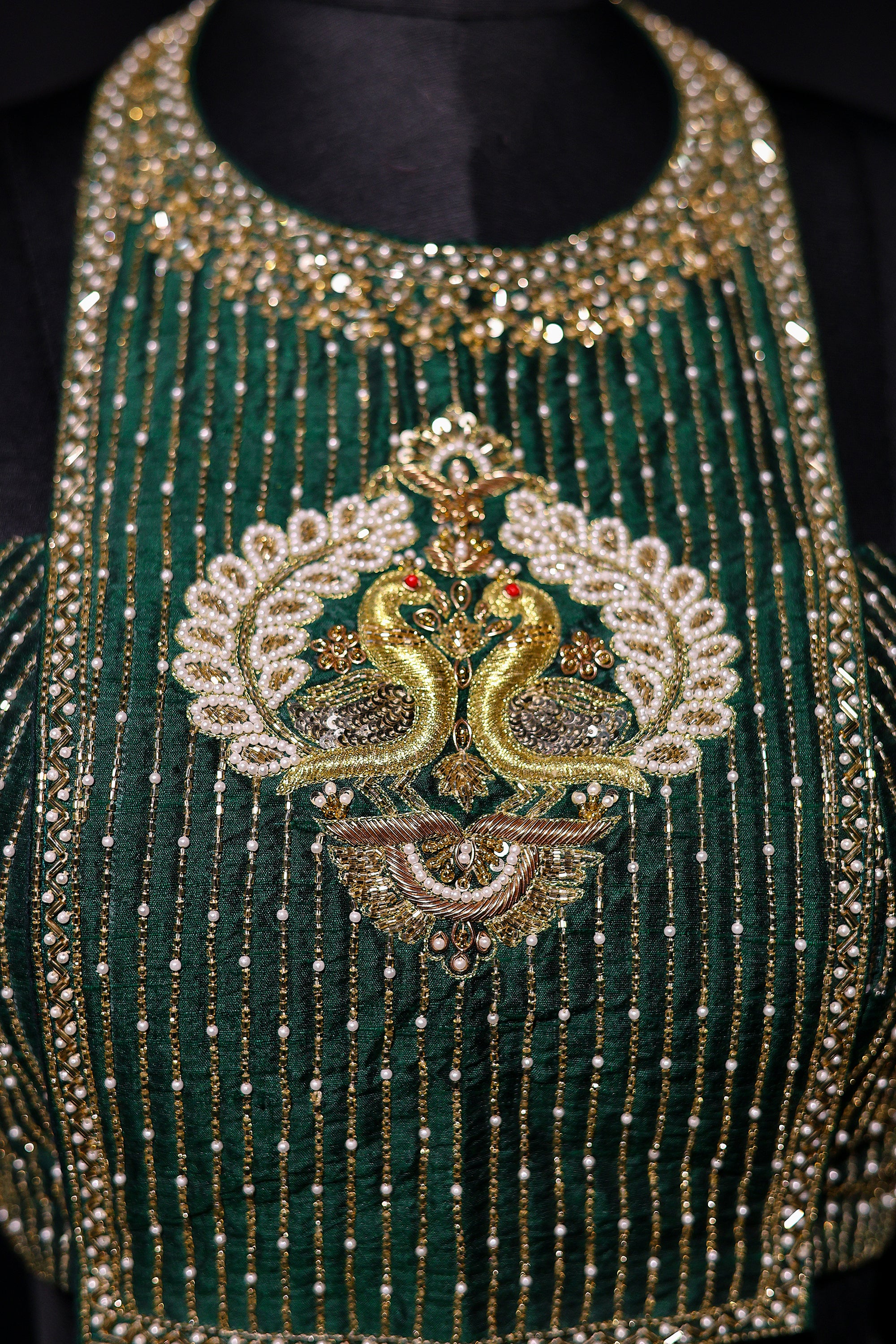 Raw Silk Zardsoi Work - Image 3