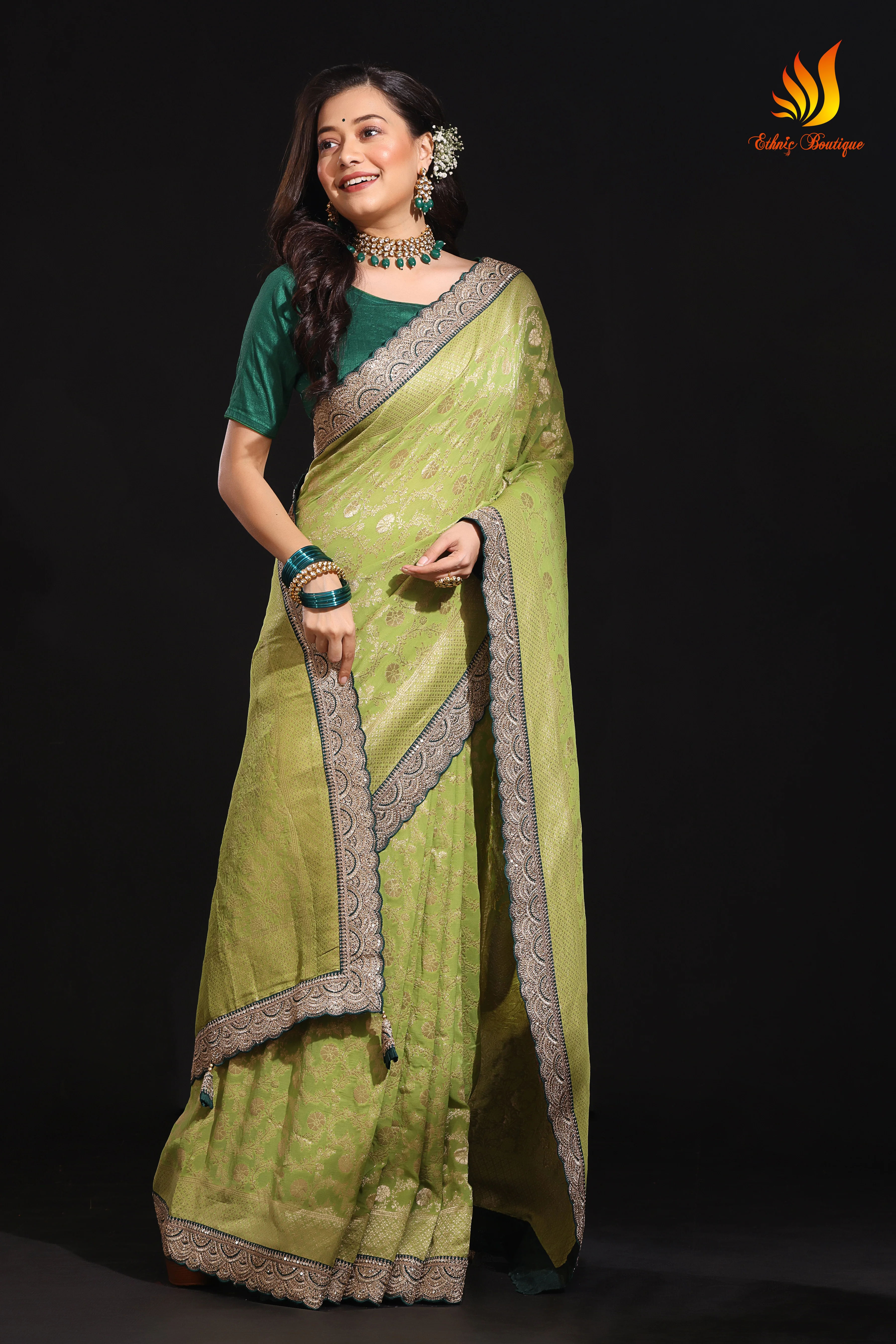 Semi Khaddi Banarasi - Image 5