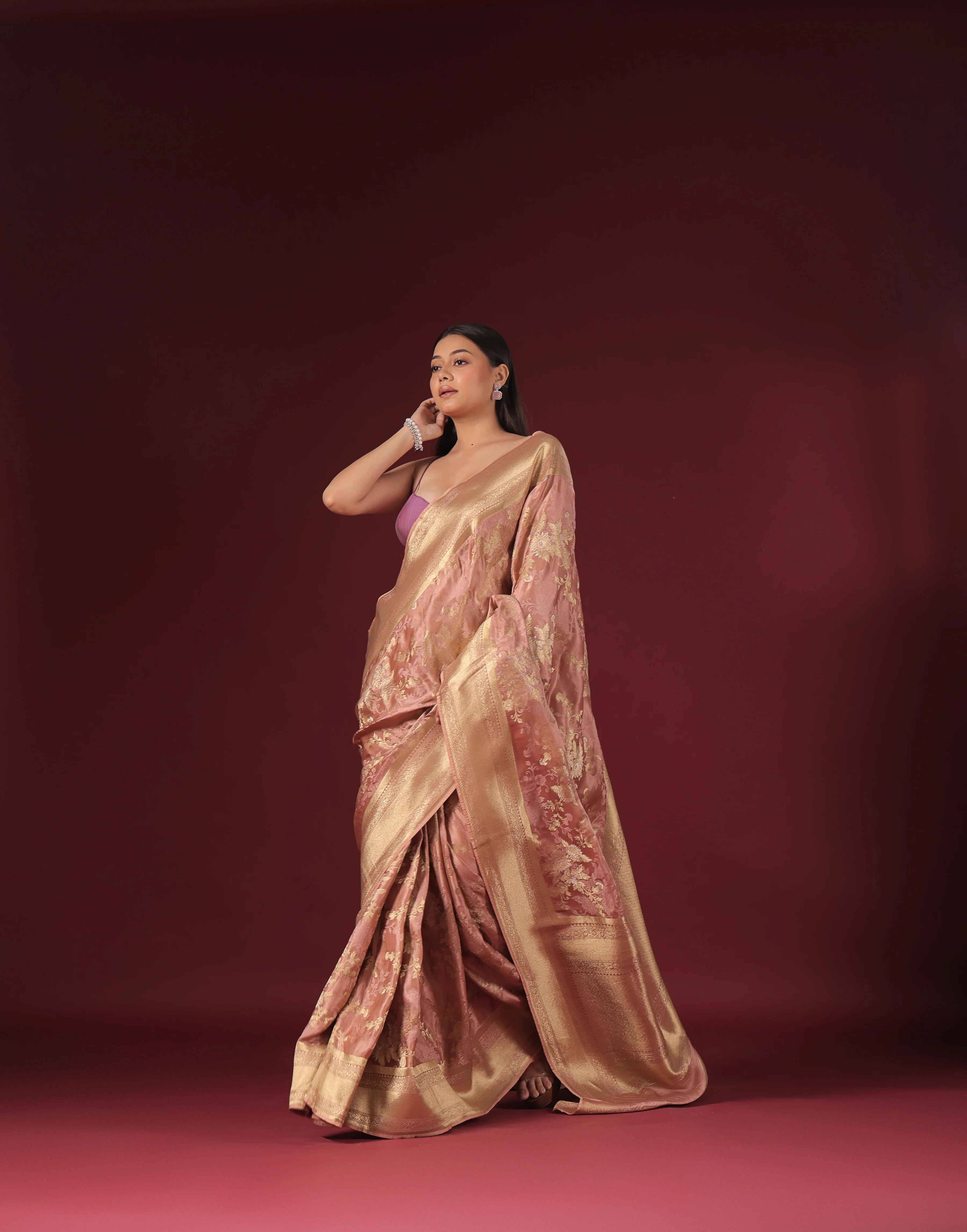 Semi Mashru Banarasi - Image 3