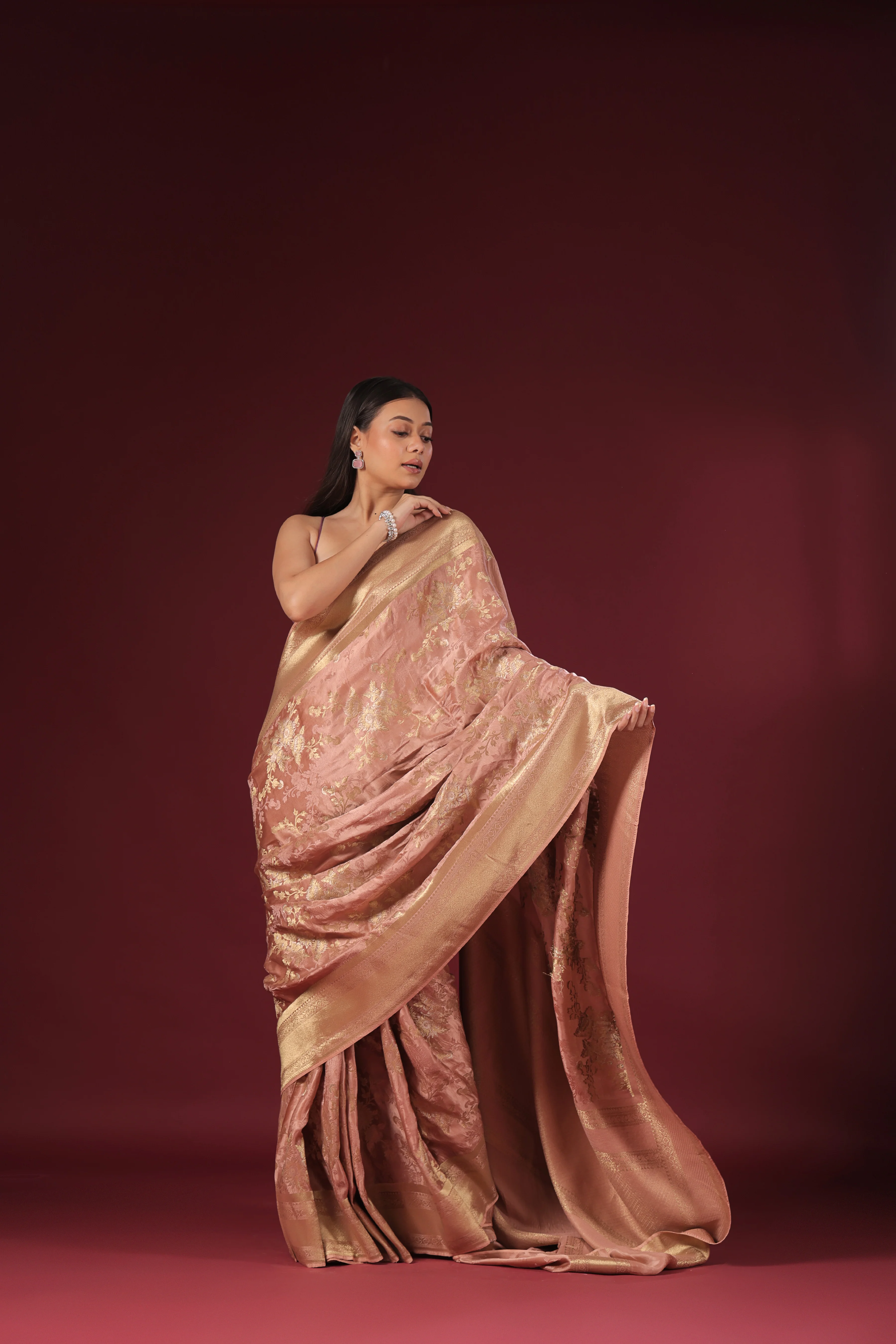 Semi Mashru Banarasi - Image 4
