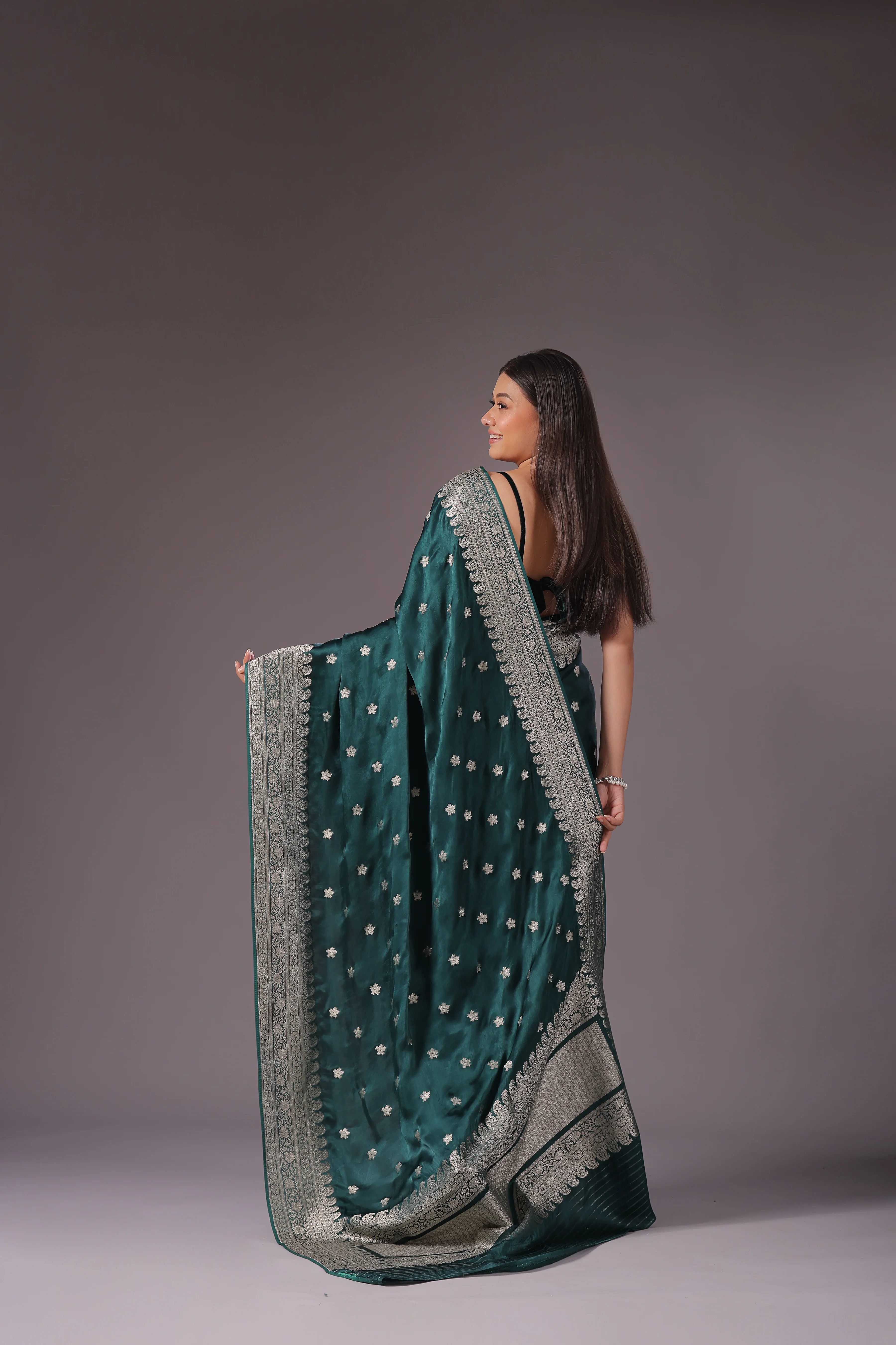 Semi Mashru Banarasi - Image 6