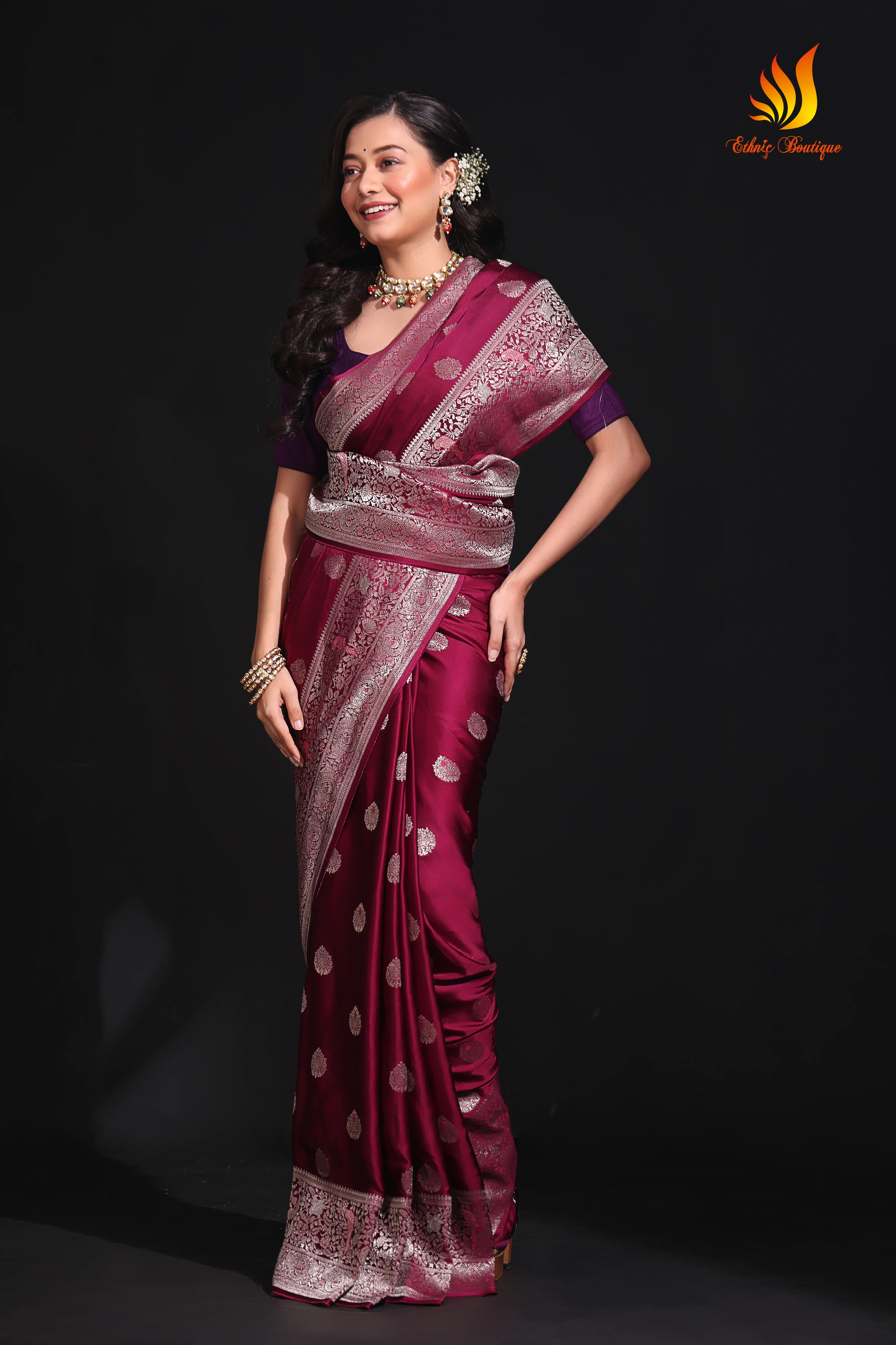 Semi Mashru Banarasi - Image 3