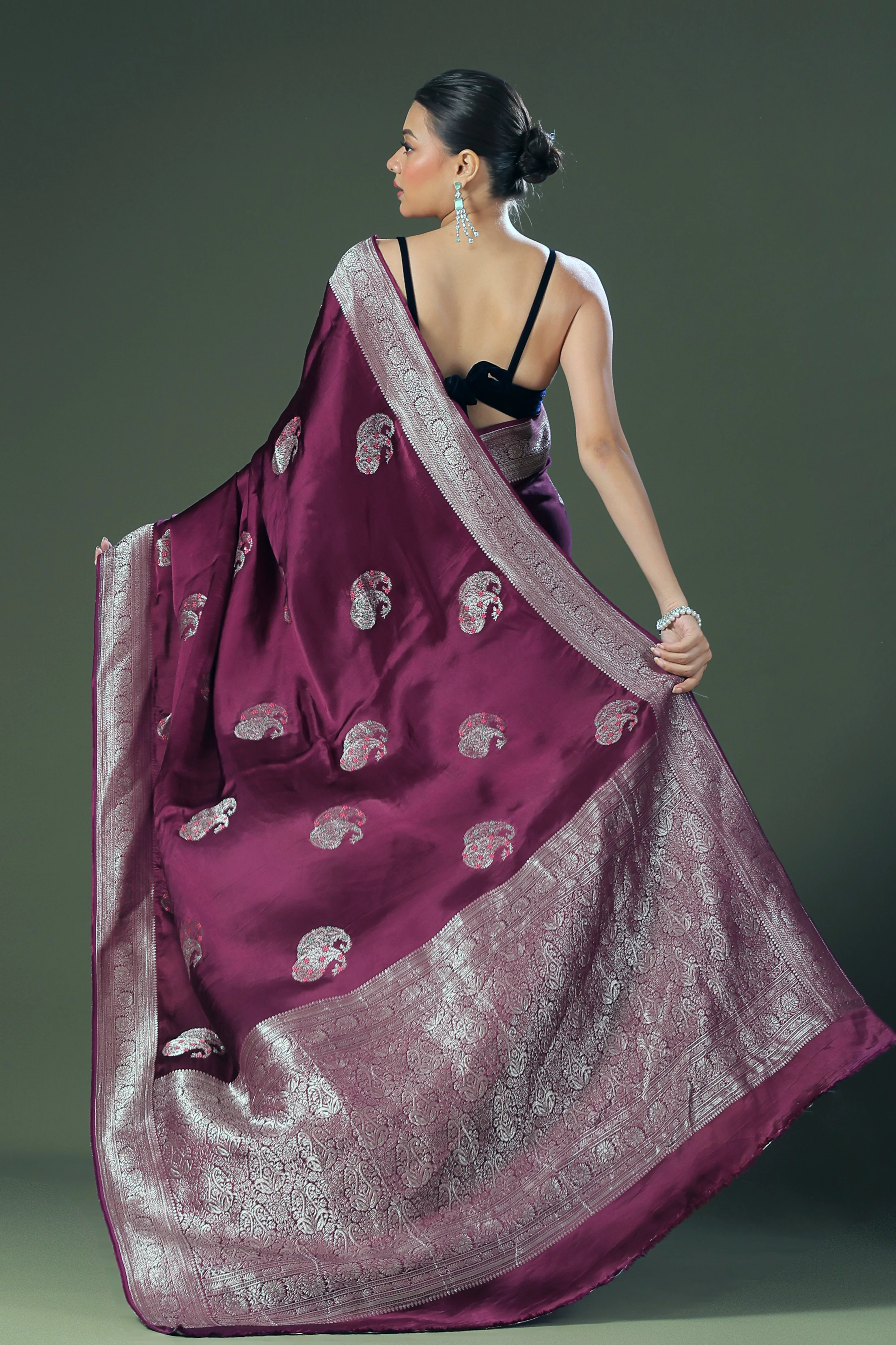 Semi Mashru Banarasi - Image 3