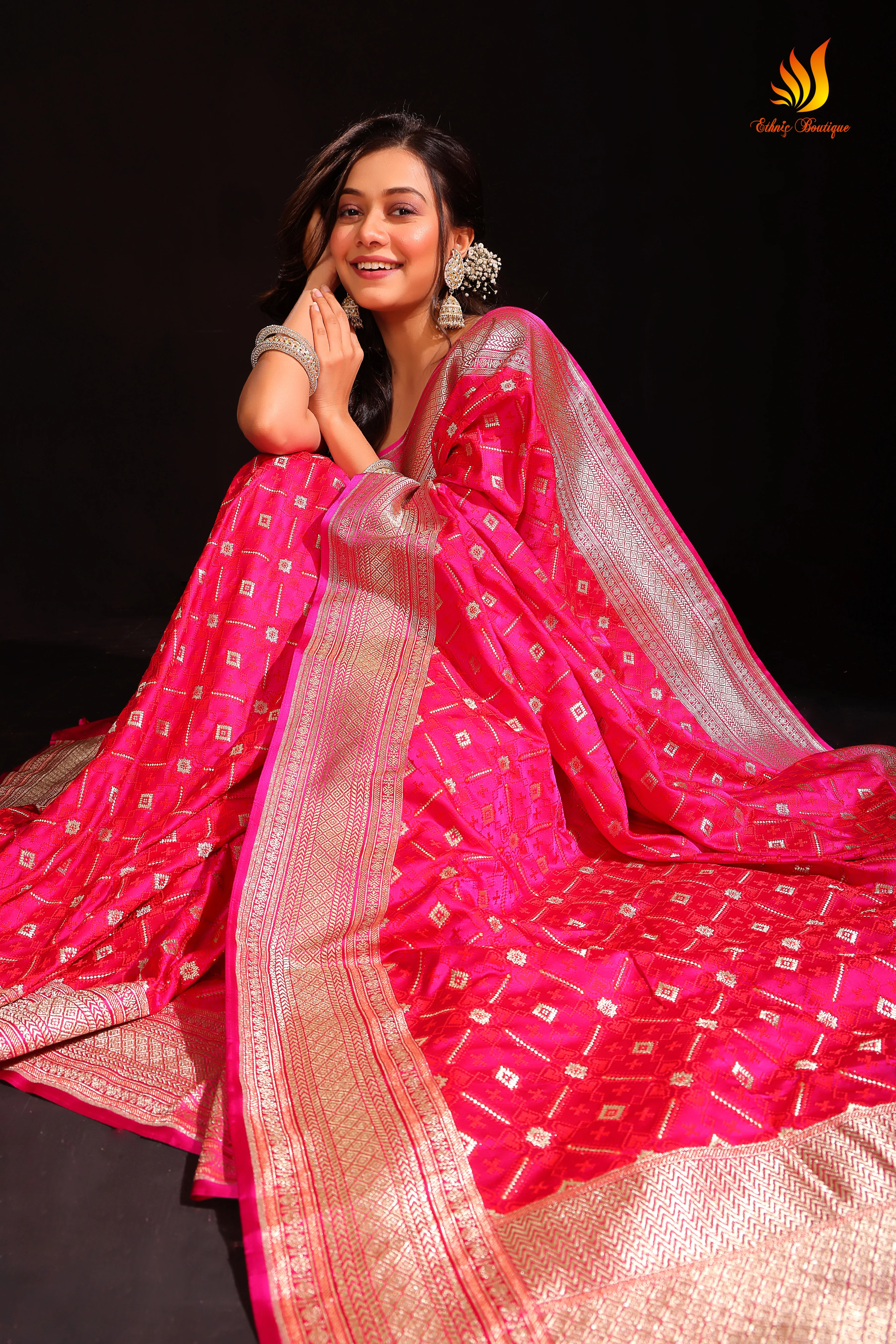 Semi Tanchoi Banarasi - Image 3