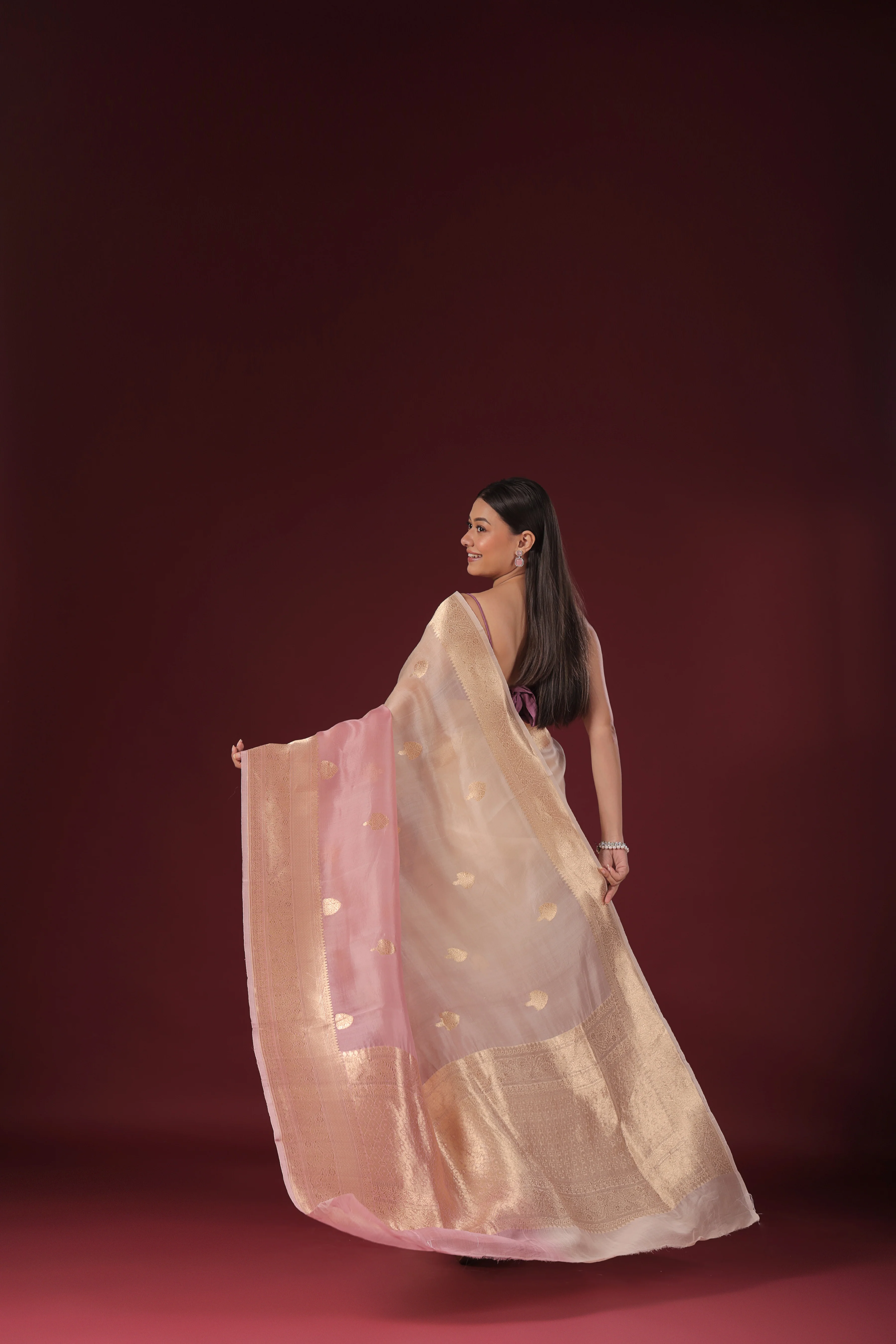 Shaded Kora Banarasi - Image 5