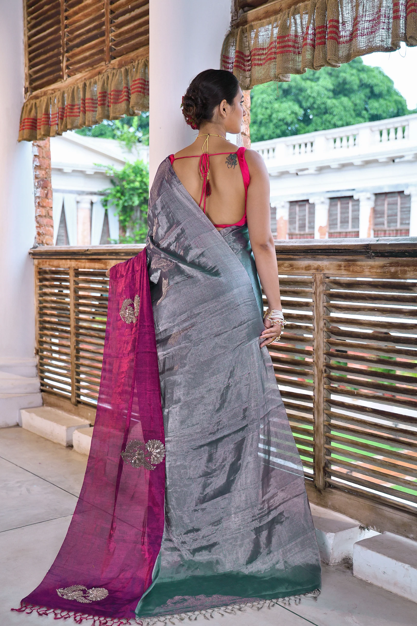 Tissue Zardosi Work - Image 4