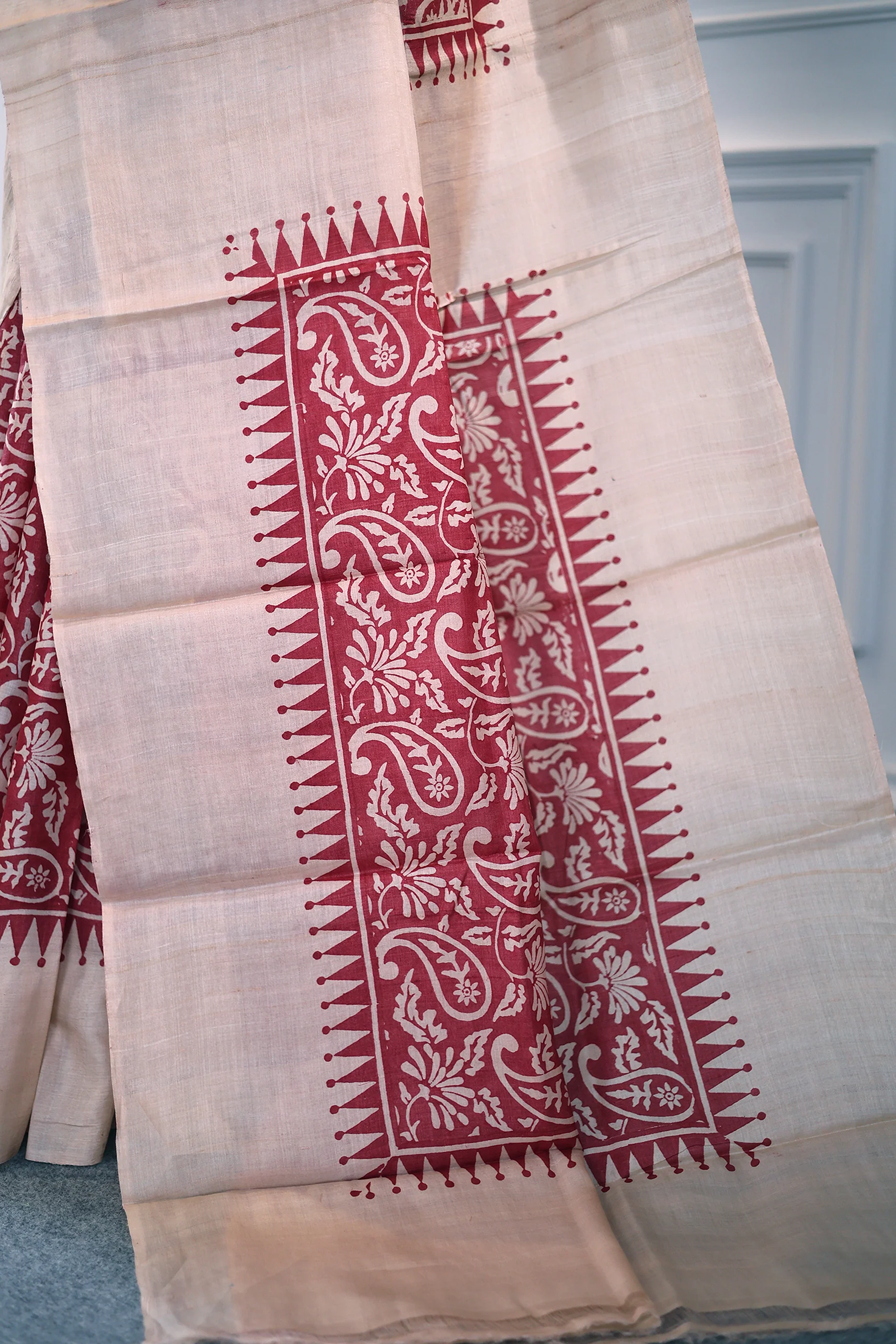 Tussar Block Print - Image 4