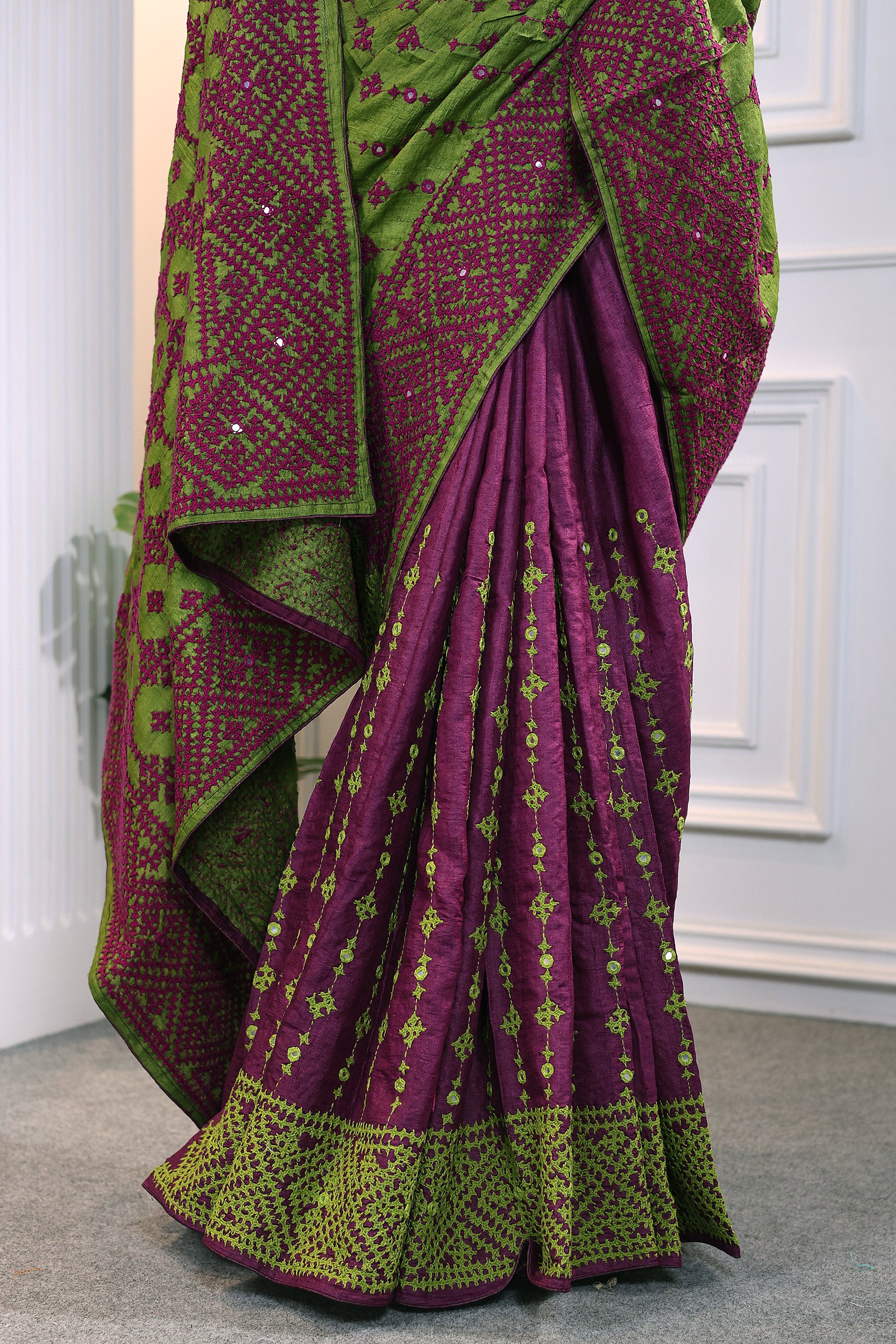 Tussar Hand Gujarati - Image 3