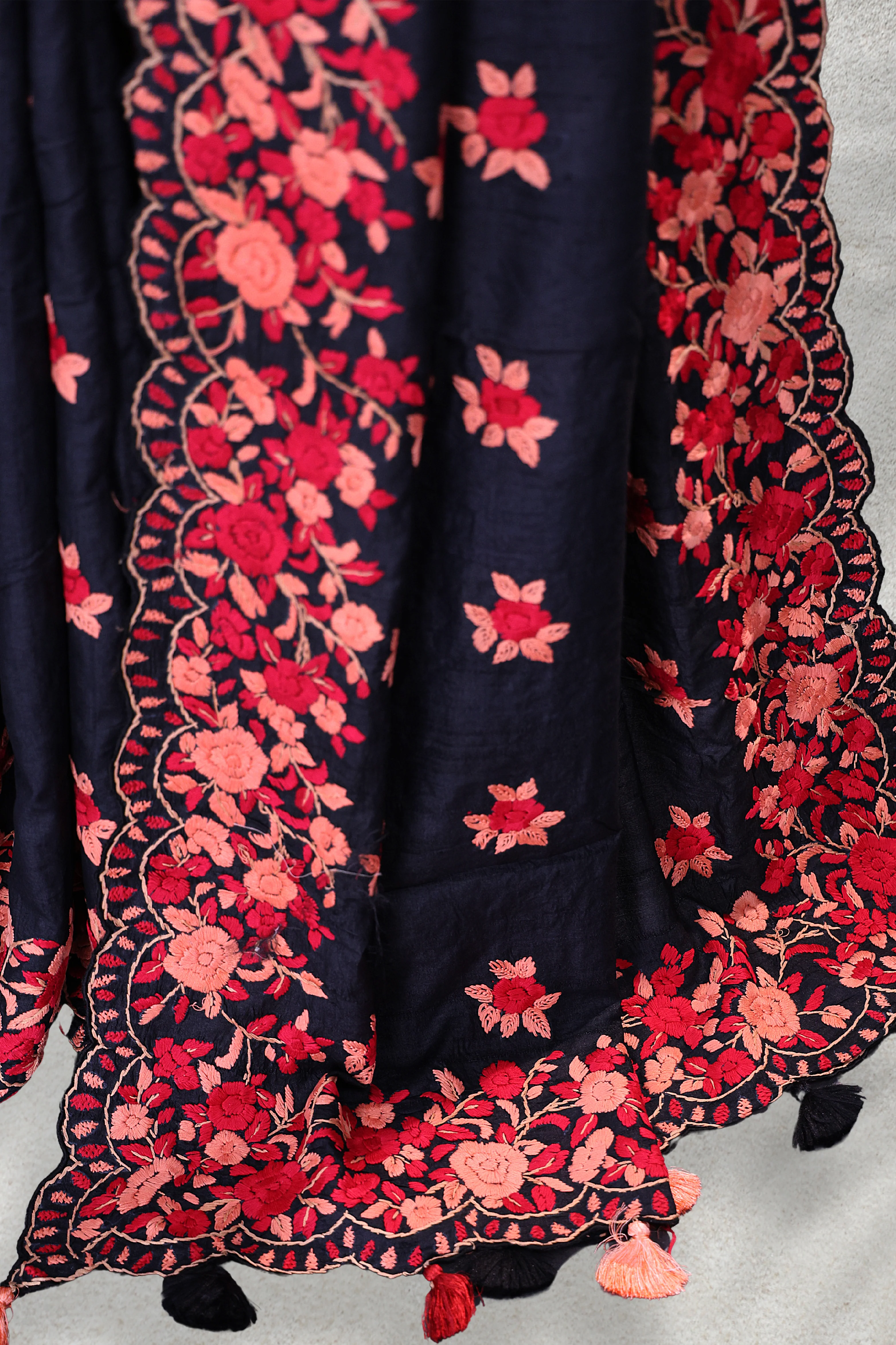 Tussar Parsi Hand Work - Image 4