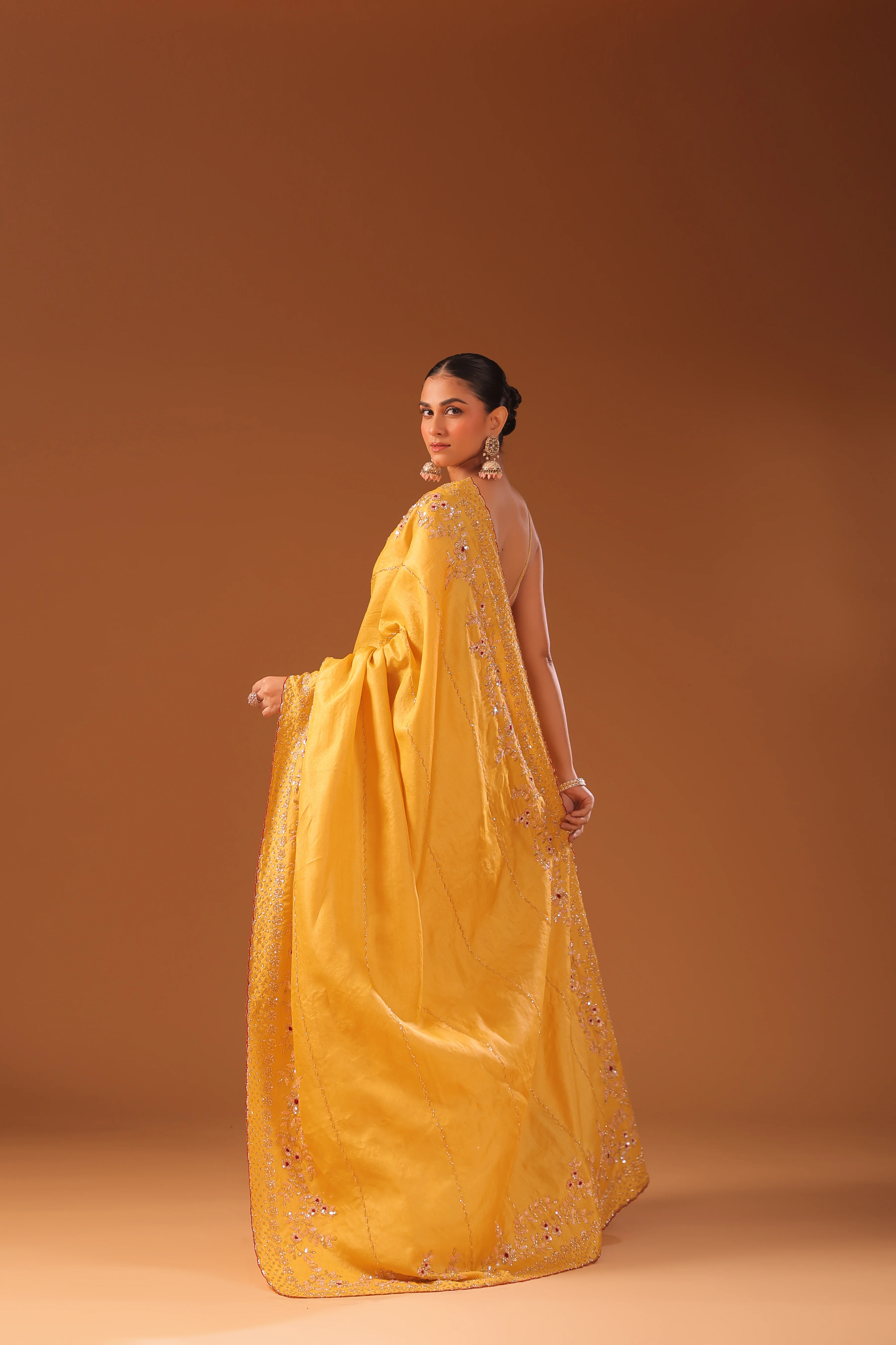 Tussar Zardosi Work - Image 3