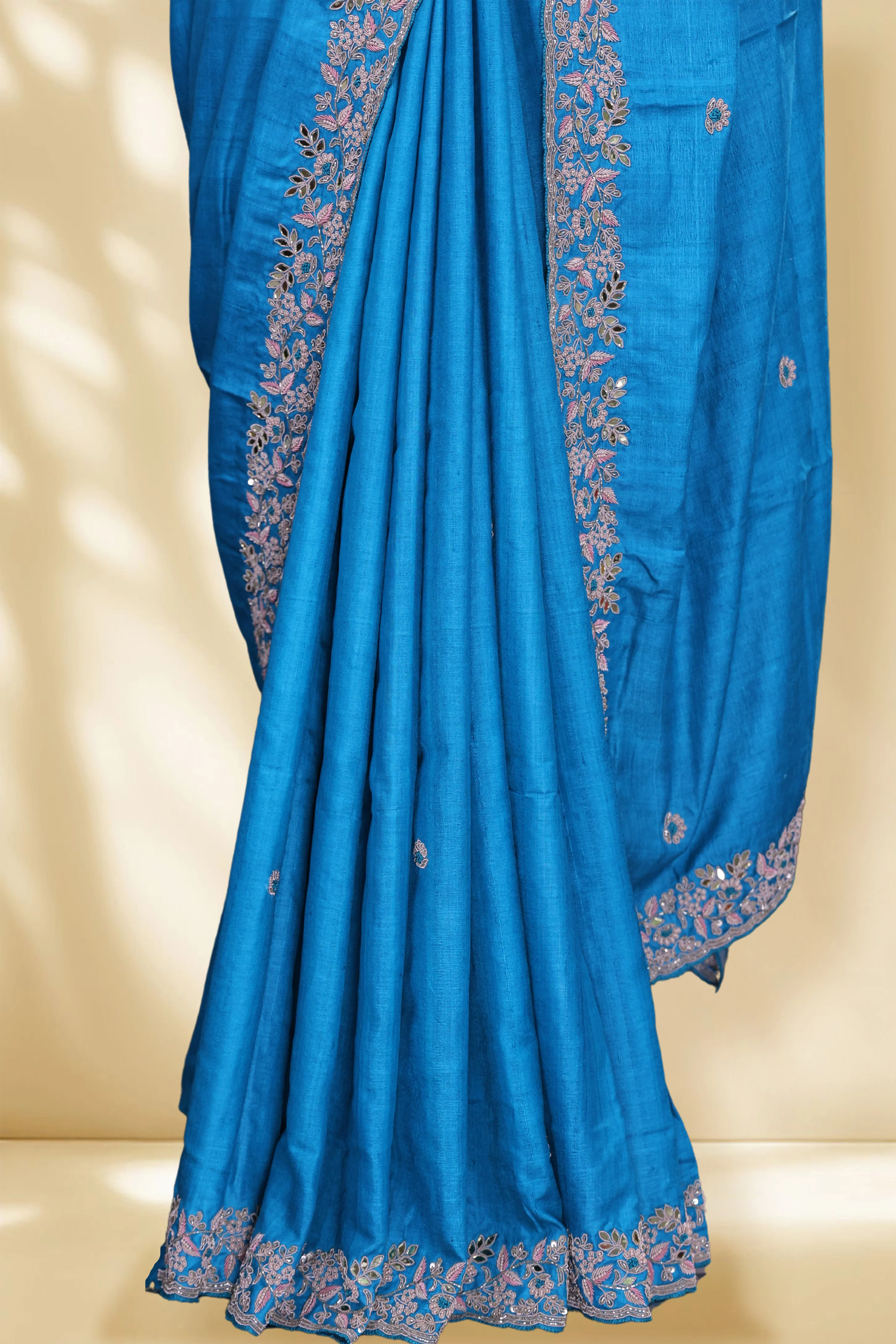 Tussar Zardosi Work - Image 3