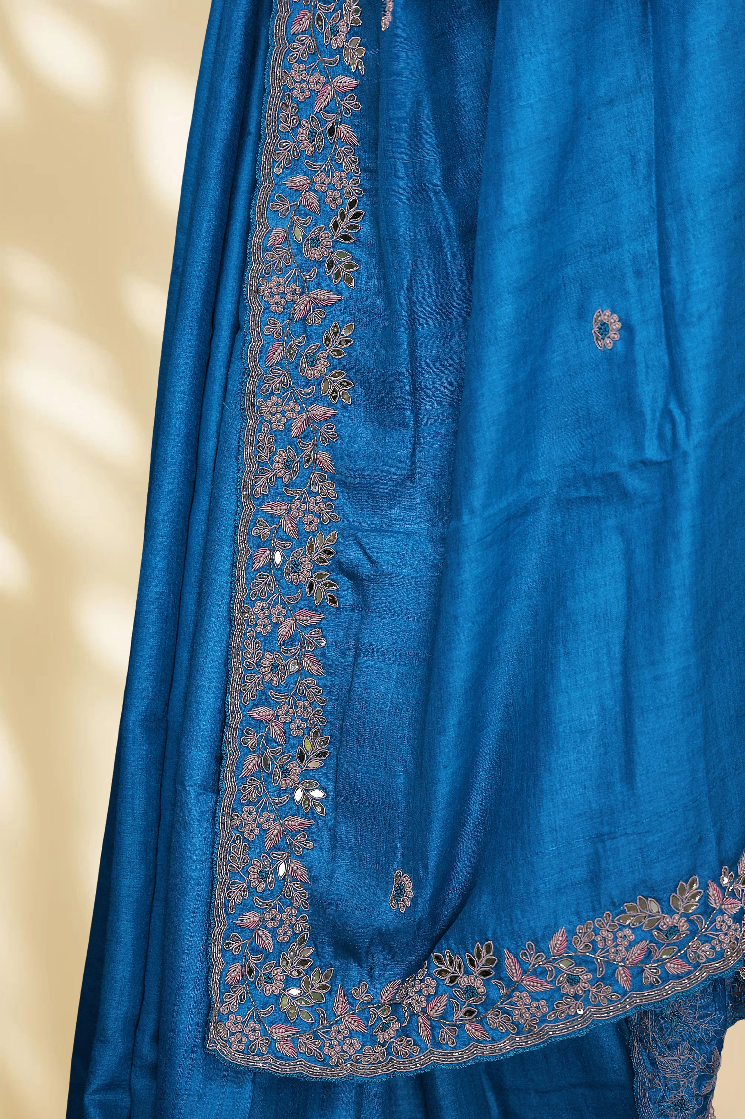 Tussar Zardosi Work - Image 4