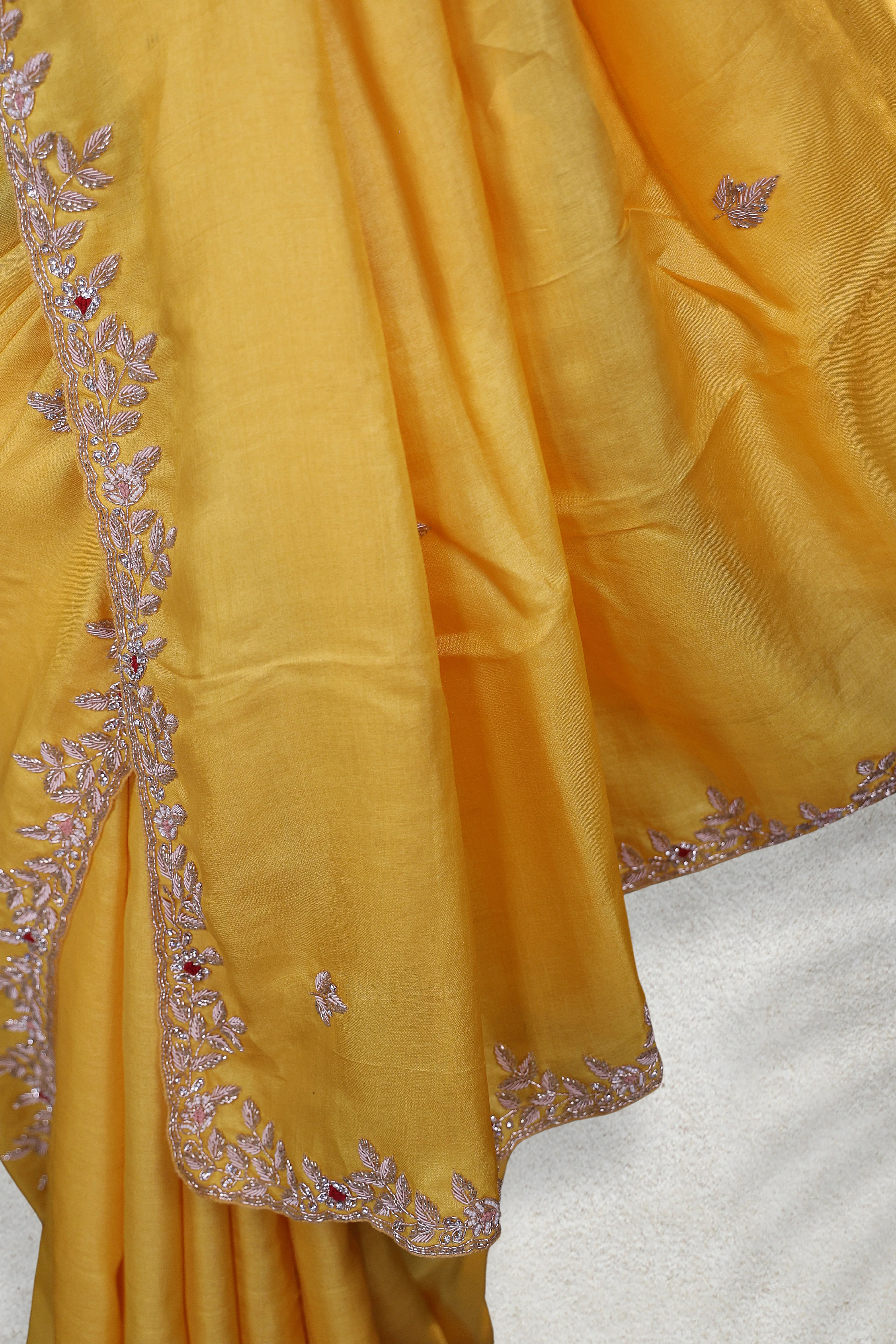 Tussar Zardosi Work - Image 4