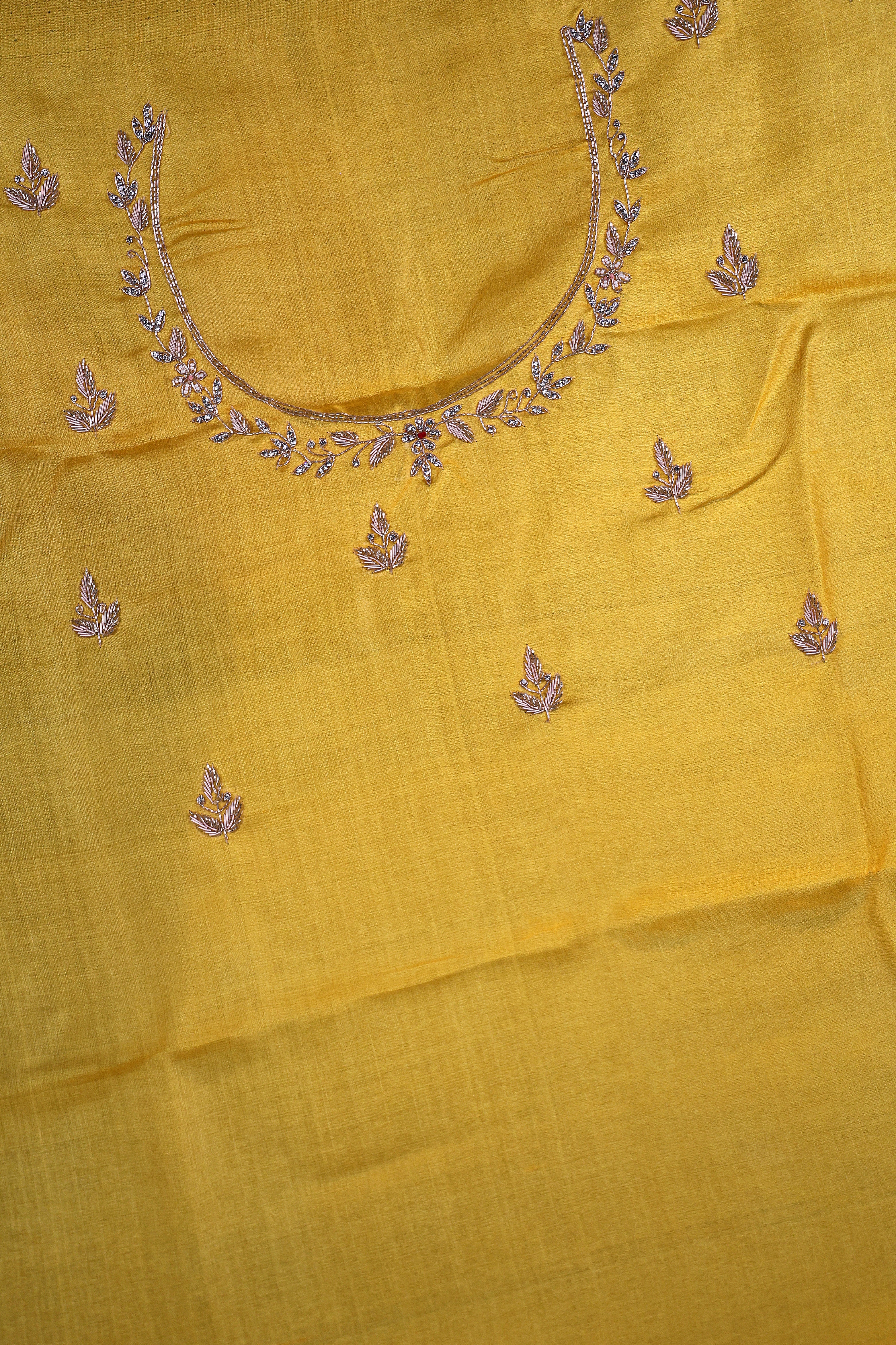 Tussar Zardosi Work - Image 5