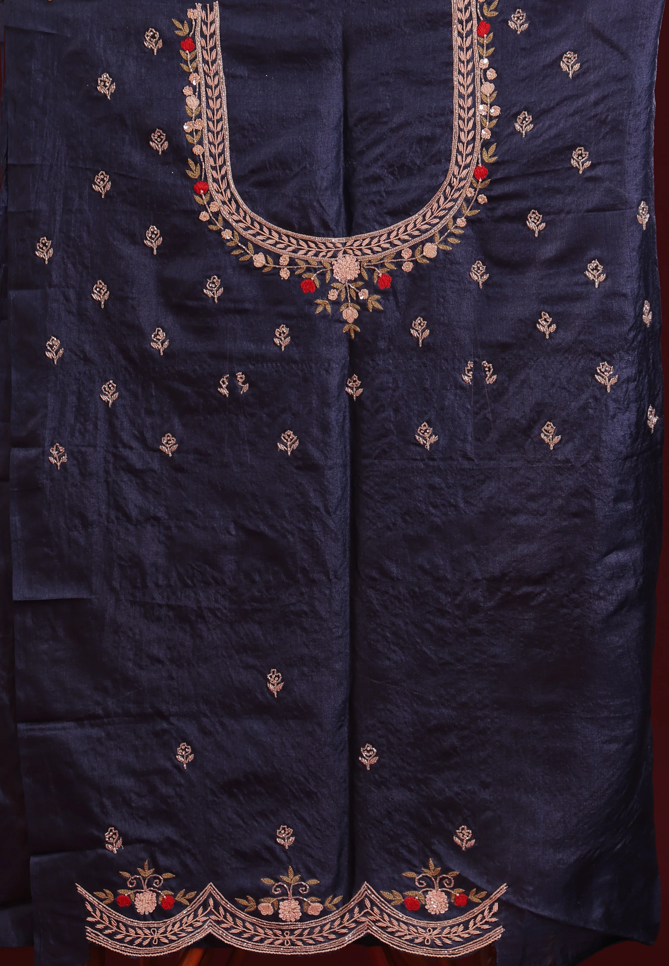 Tussar Zardosi Work - Image 4