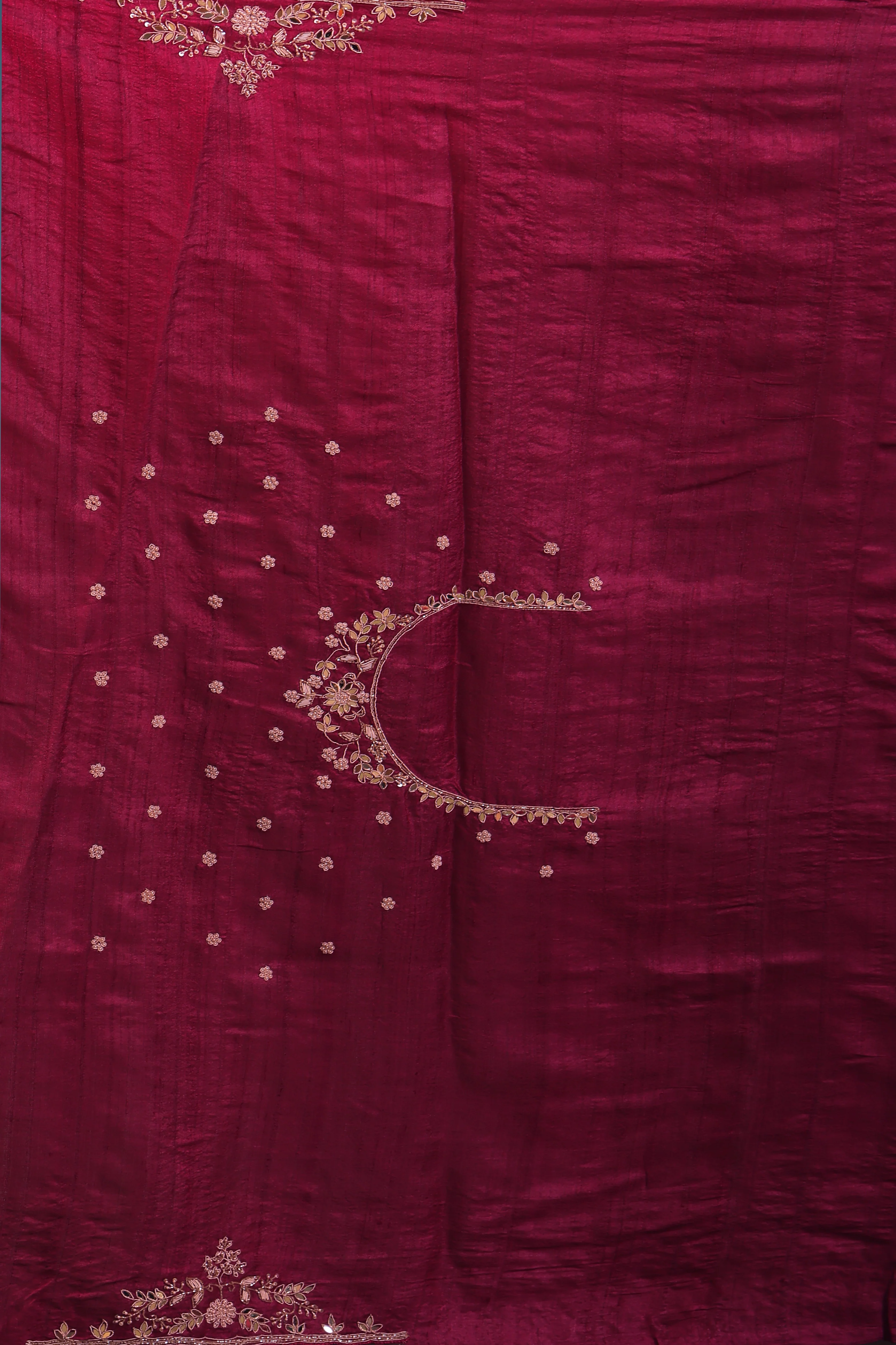 Tussar Zardosi Work - Image 4